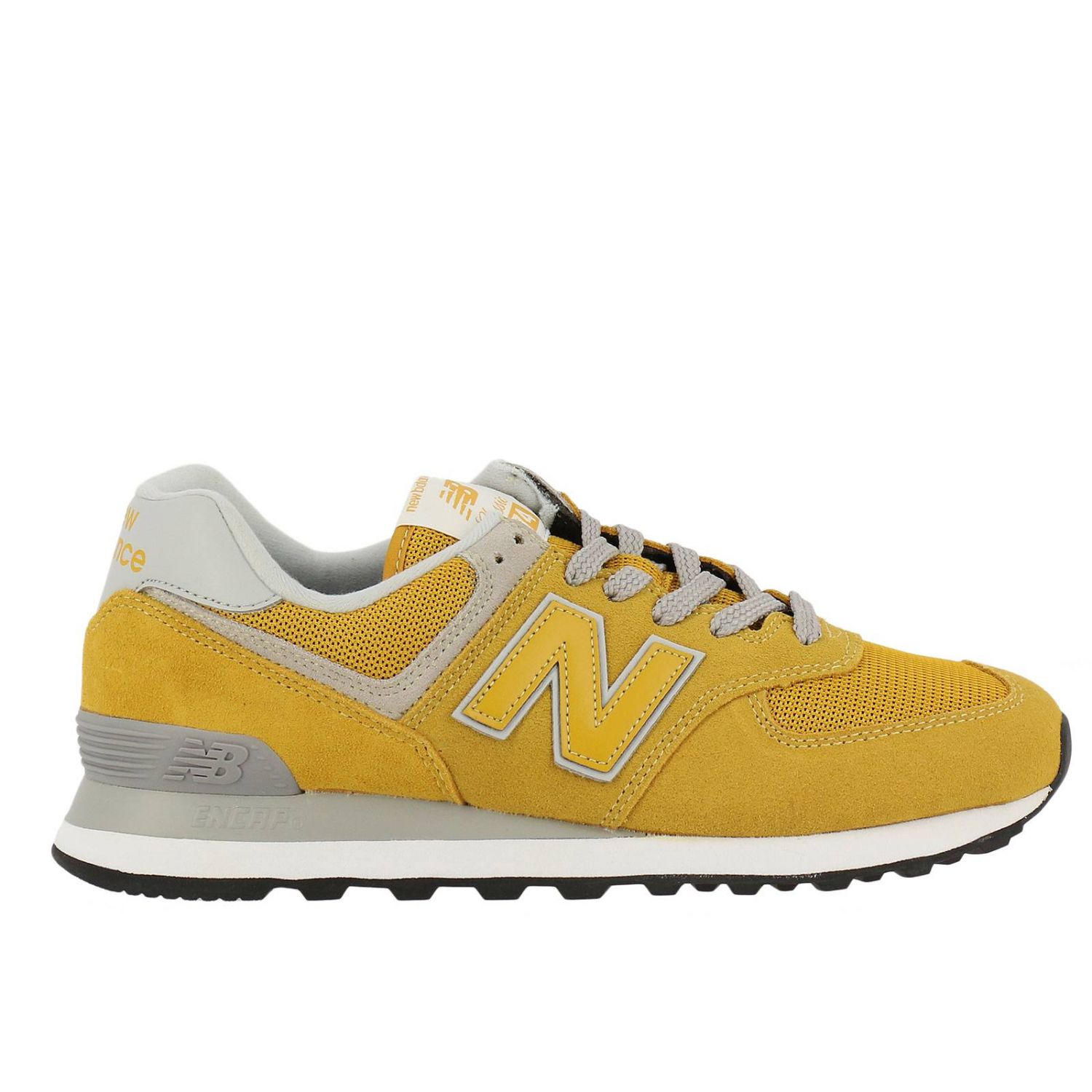 New Balance Outlet: Shoes men | Trainers New Balance Men Yellow ...