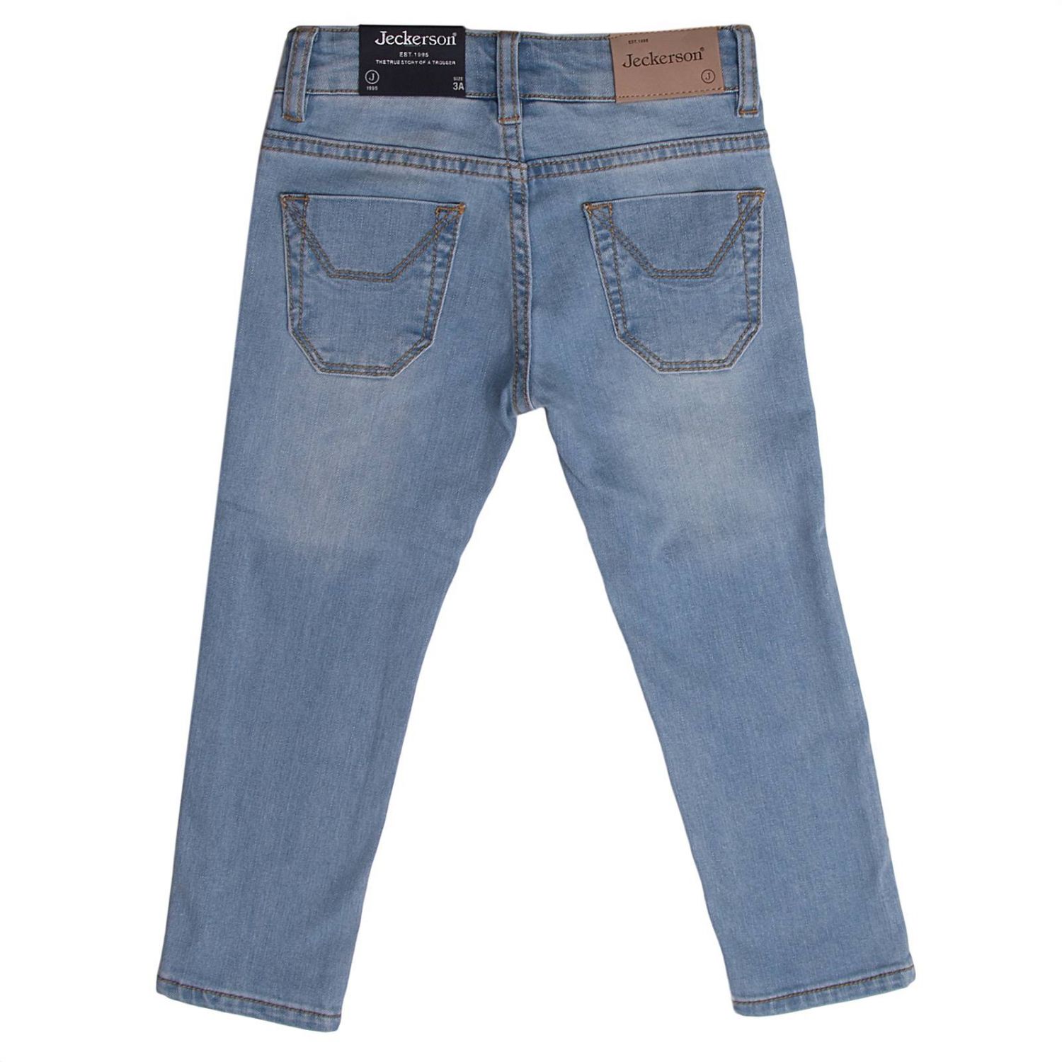 Jeckerson Outlet: Jeans kids | Jeans Jeckerson Kids Stone Washed | Jeans  Jeckerson J301 GIGLIO.COM