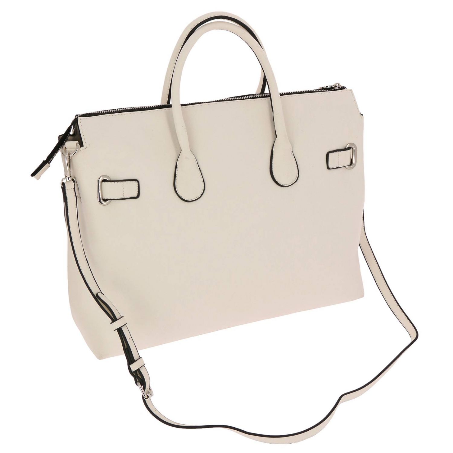 Secret Pon-Pon Outlet: Shoulder bag women - White | Handbag Secret Pon ...