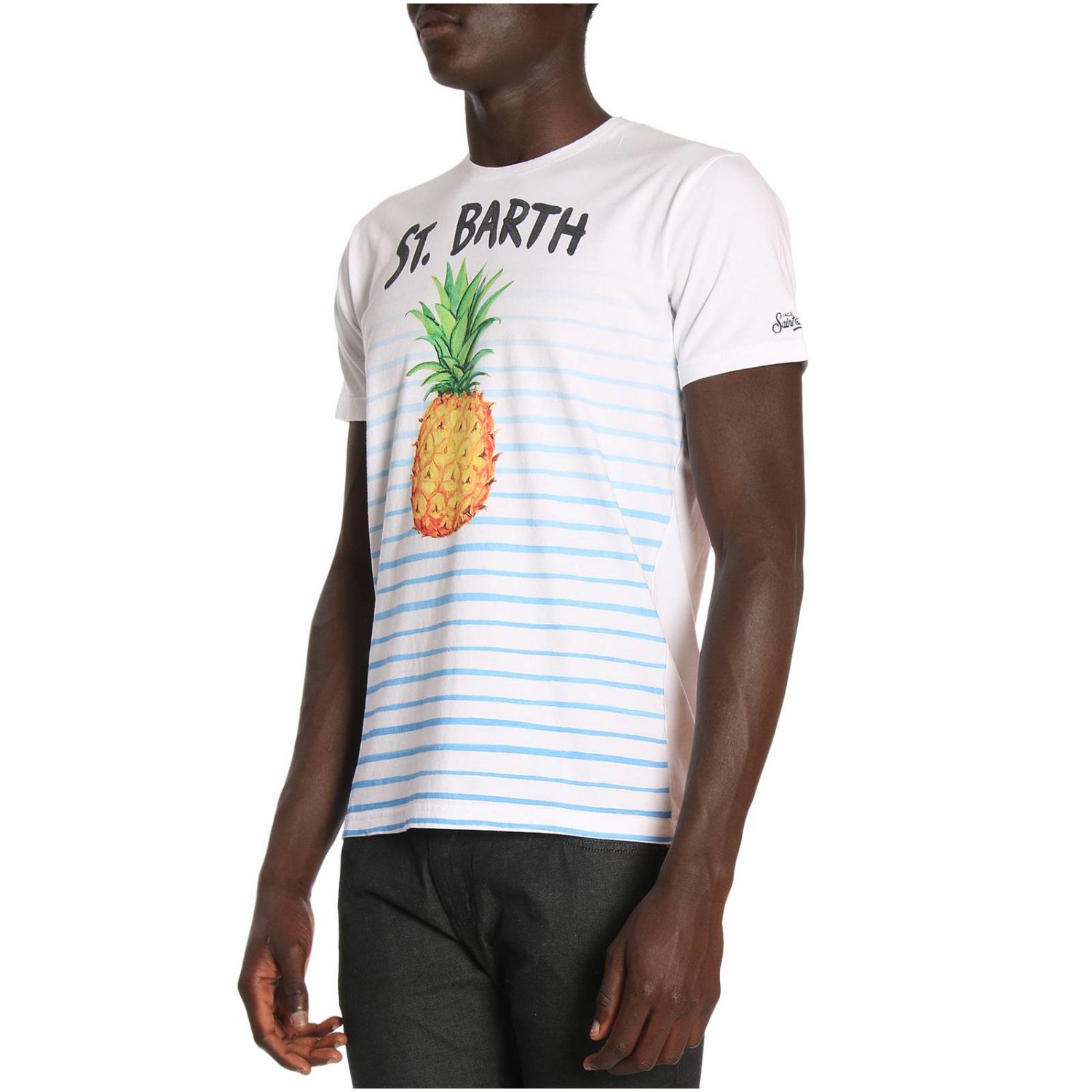 MC2 SAINT BARTH Tshirt homme Blanc TShirt Mc2 Saint Barth TSHIRT