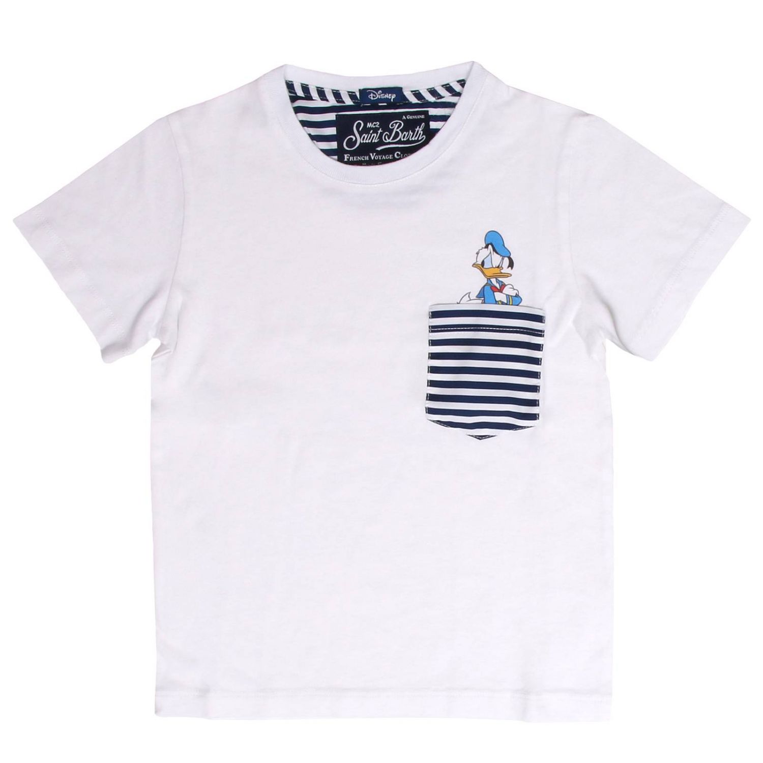 MC2 SAINT BARTH: T-shirt kids - White | T-Shirt Mc2 Saint Barth KEA D ...