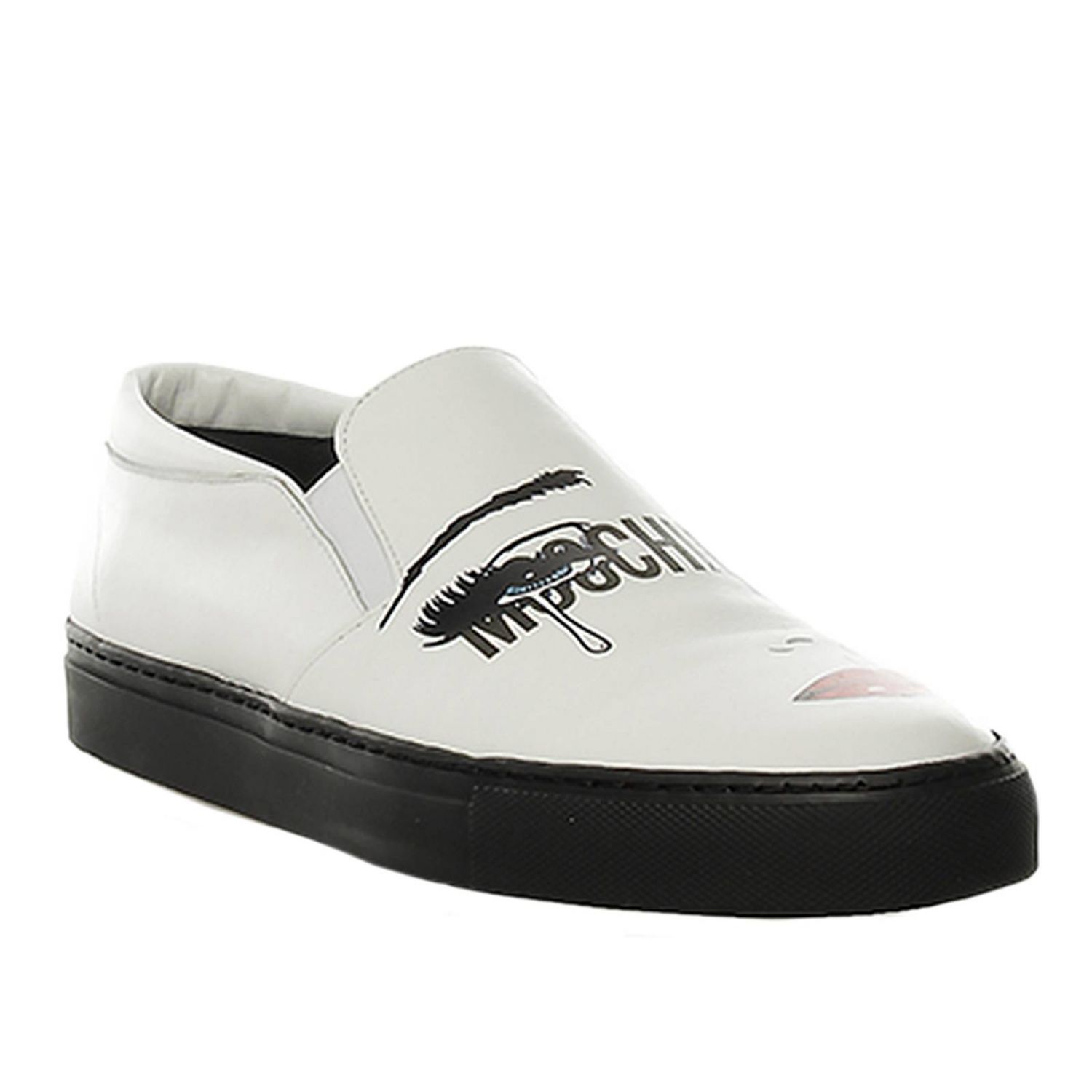 moschino slip ons