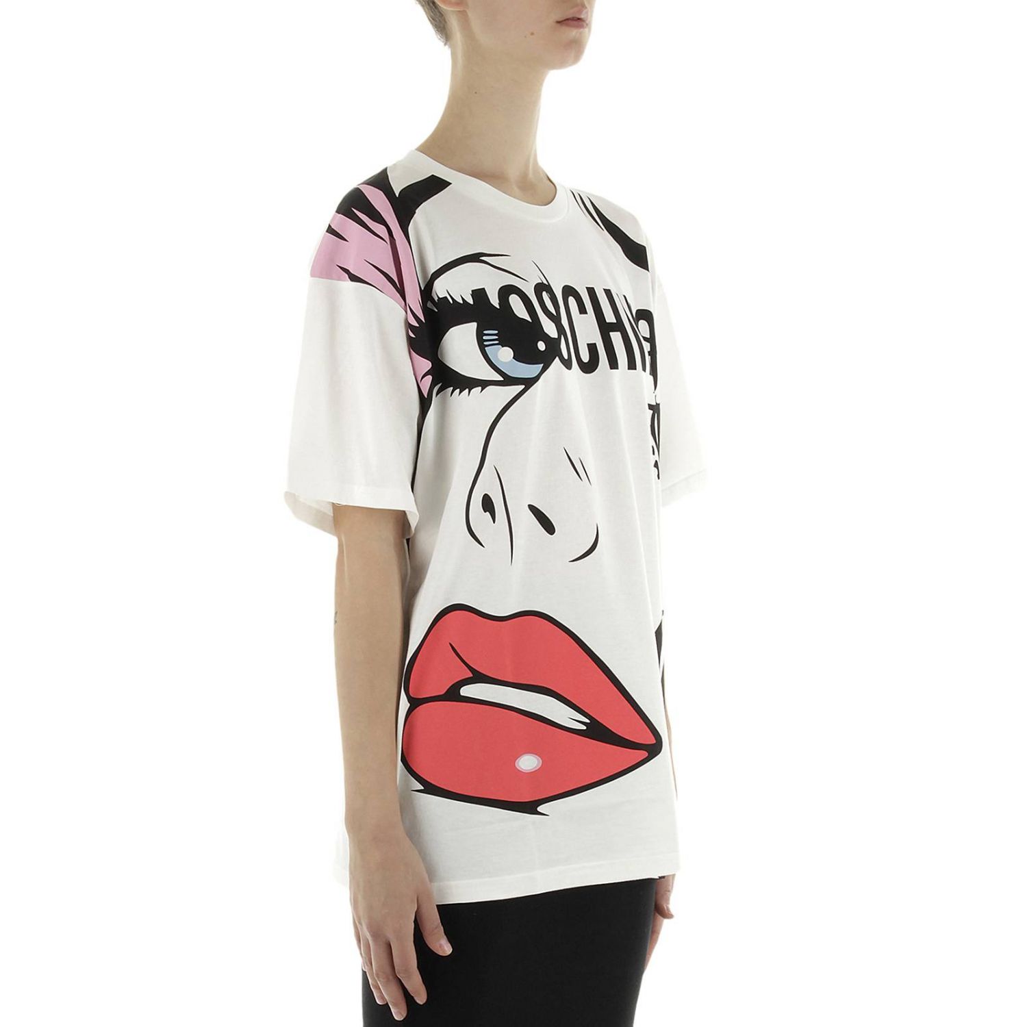 Moschino Couture Outlet: T-shirt Oversize MoschinoEyes Capsule ...