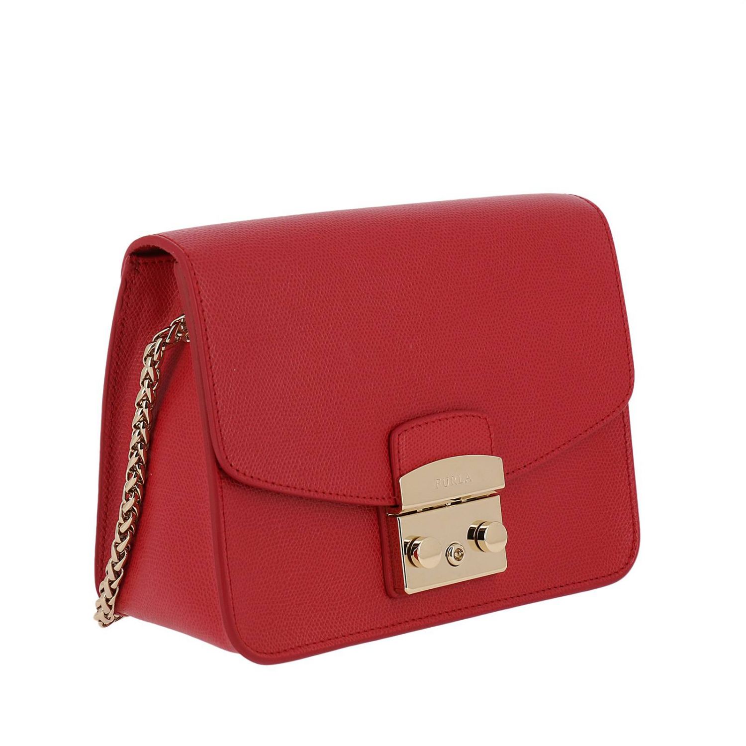 Furla Outlet: Shoulder bag women - Strawberry | Mini Bag Furla 941915 ...