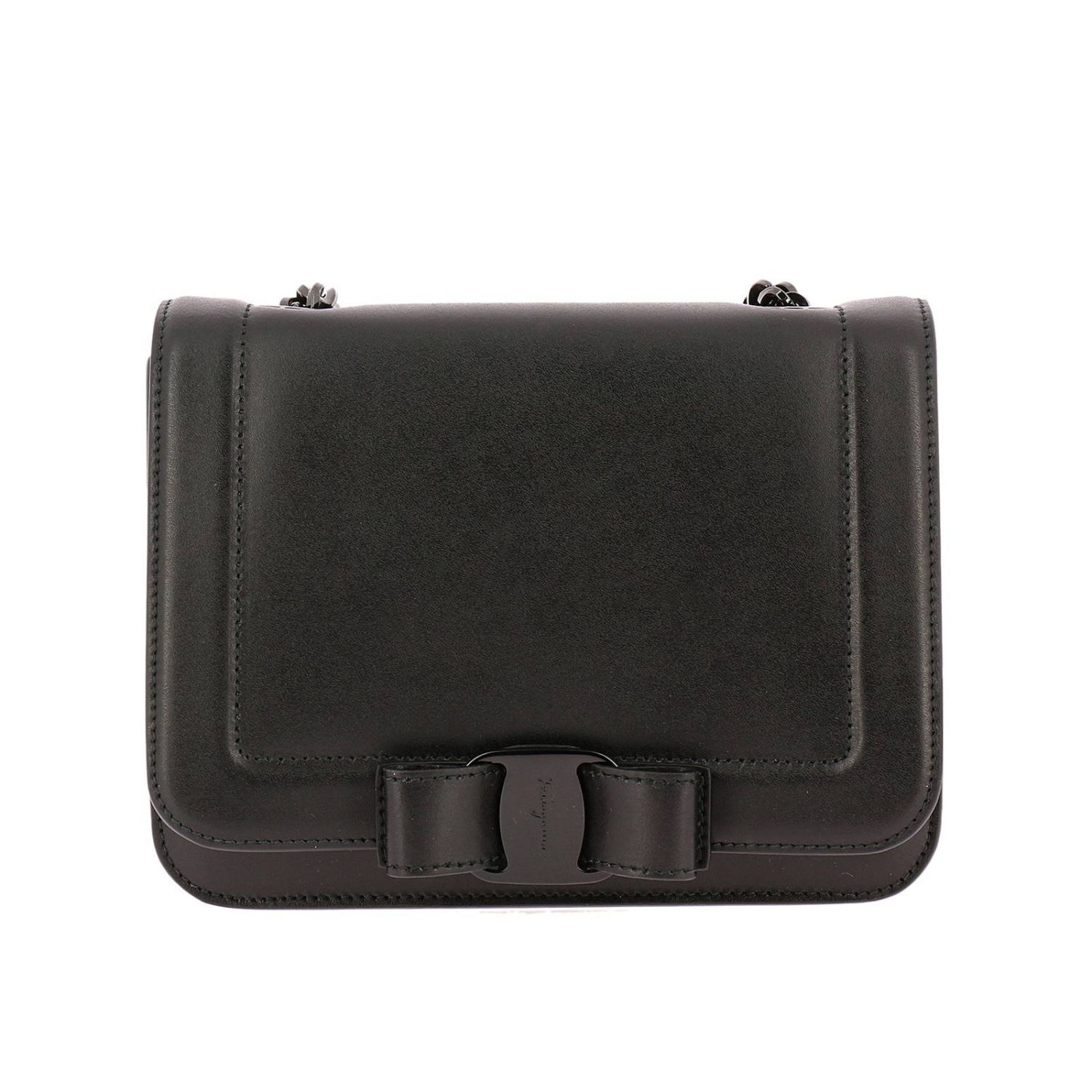 SALVATORE FERRAGAMO Vara Rainbow small bag in genuine liberty leather