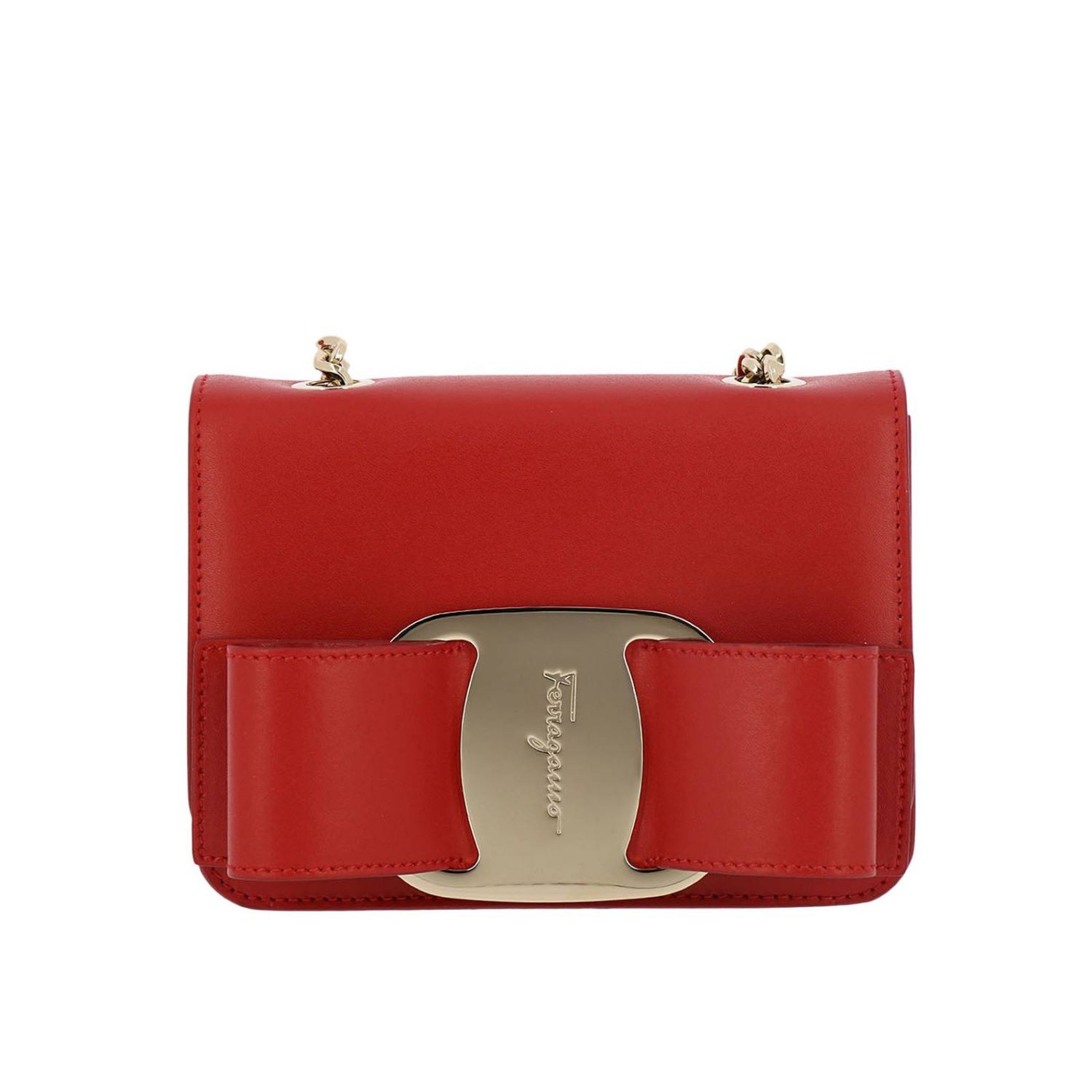 SALVATORE FERRAGAMO: Shoulder bag women | Mini Bag Salvatore Ferragamo ...