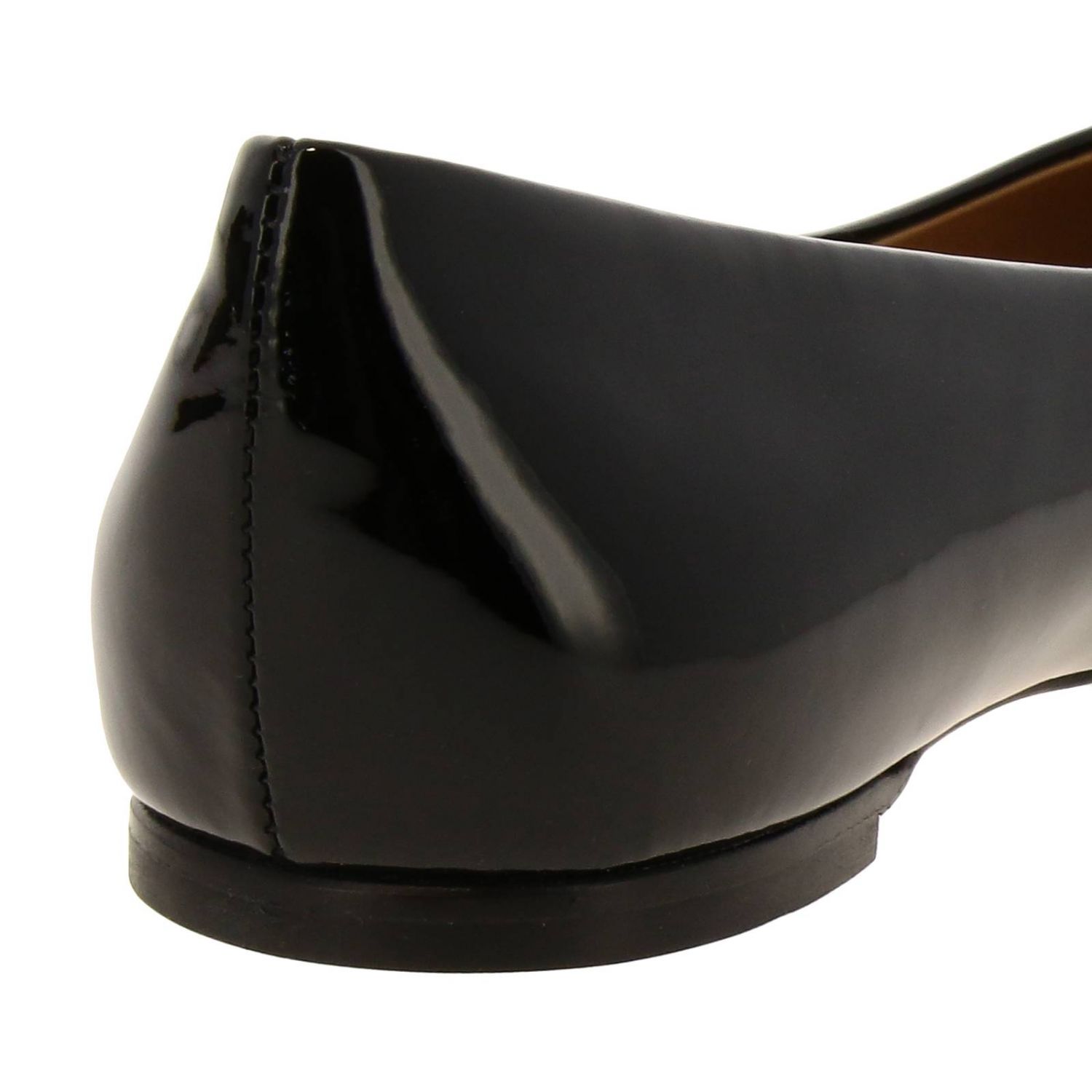 Salvatore Ferragamo Outlet: Varina ballet flats in patent leather 
