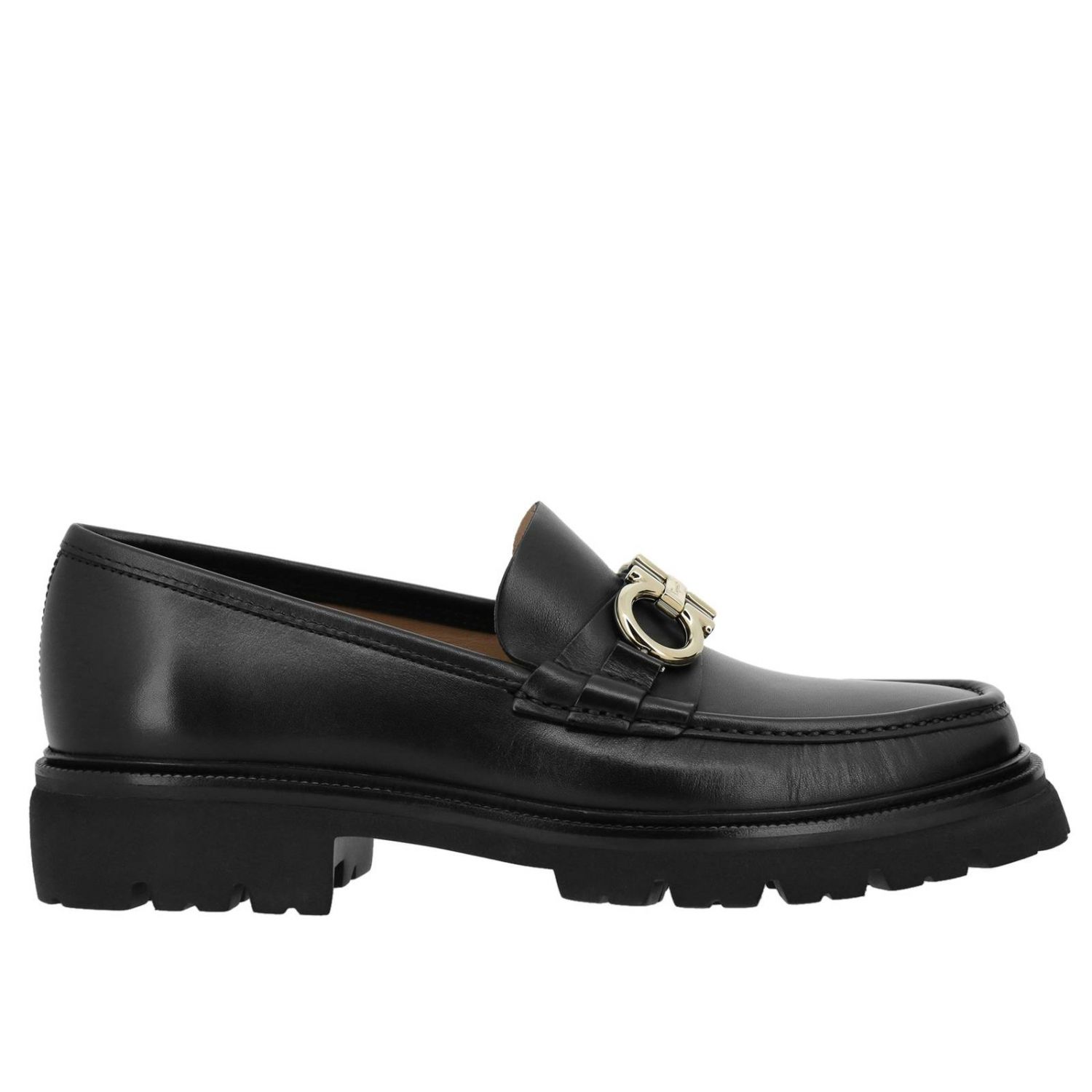 black ferragamo shoes