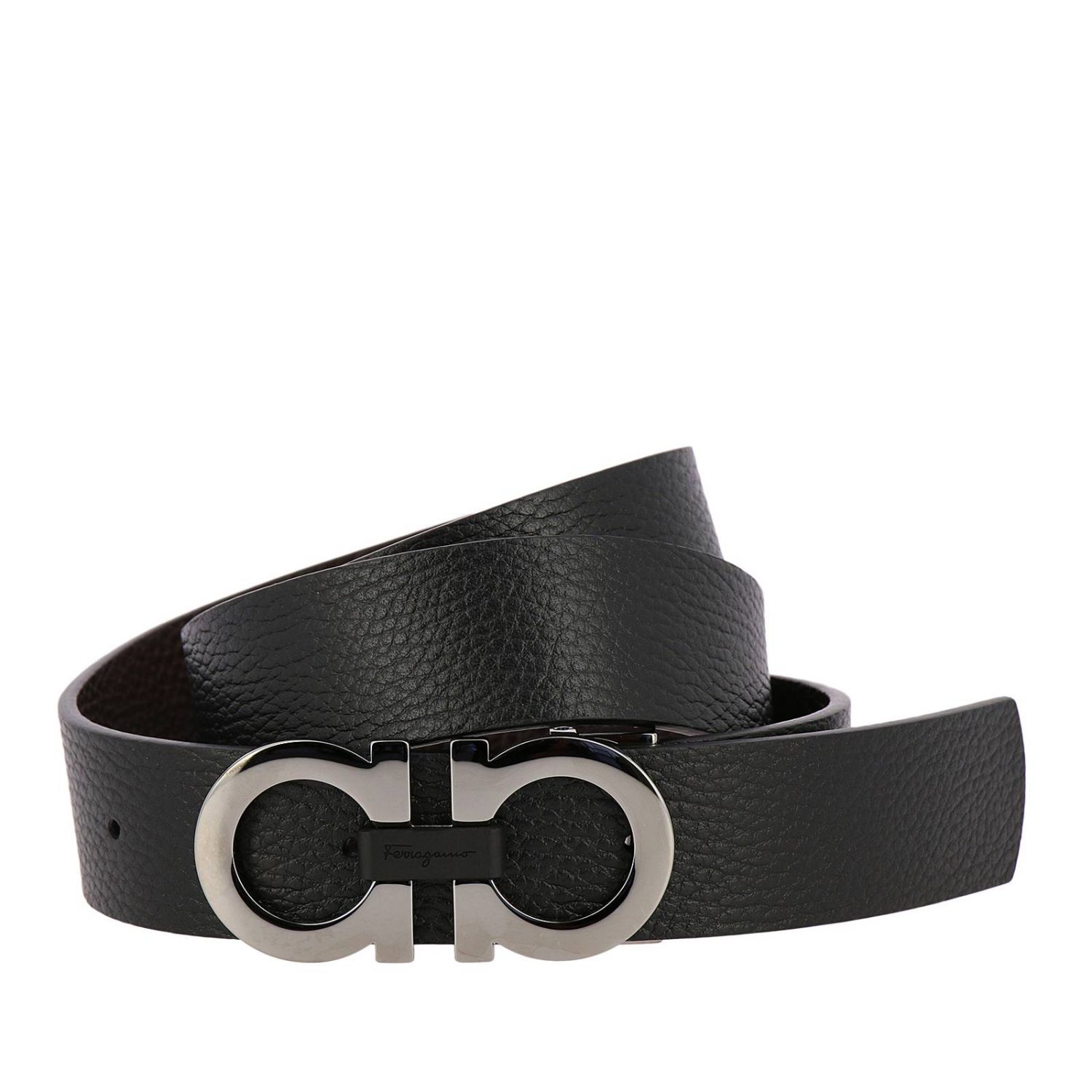 Ceinture homme Salvatore Ferragamo Ceinture Salvatore Ferragamo Homme Noir Ceinture
