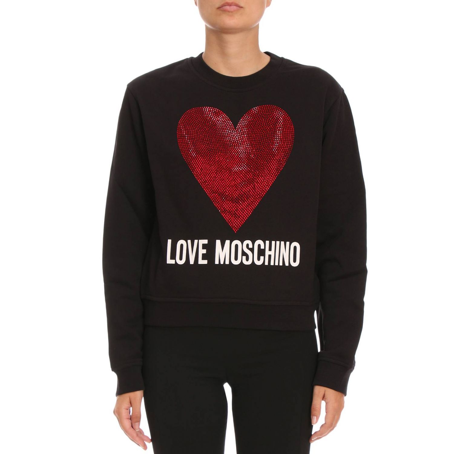 love moschino black jumper