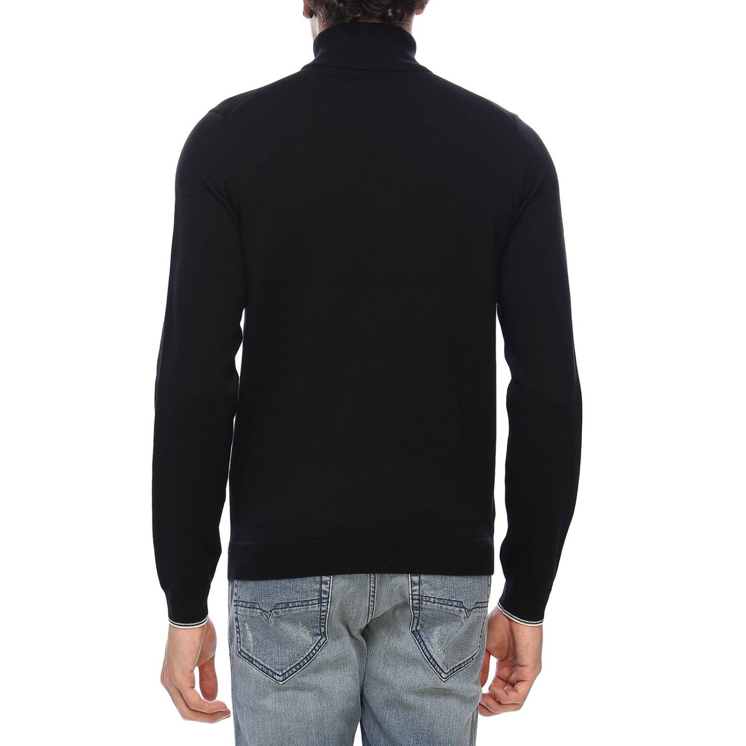 Fred Perry Outlet: Sweater men | Sweater Fred Perry Men Black | Sweater ...