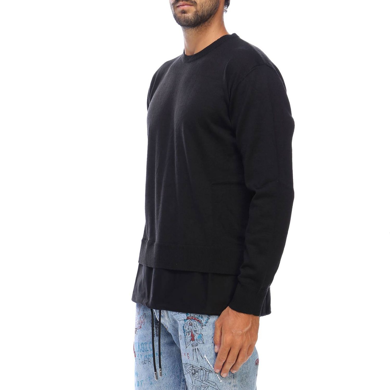 diesel black gold sweater