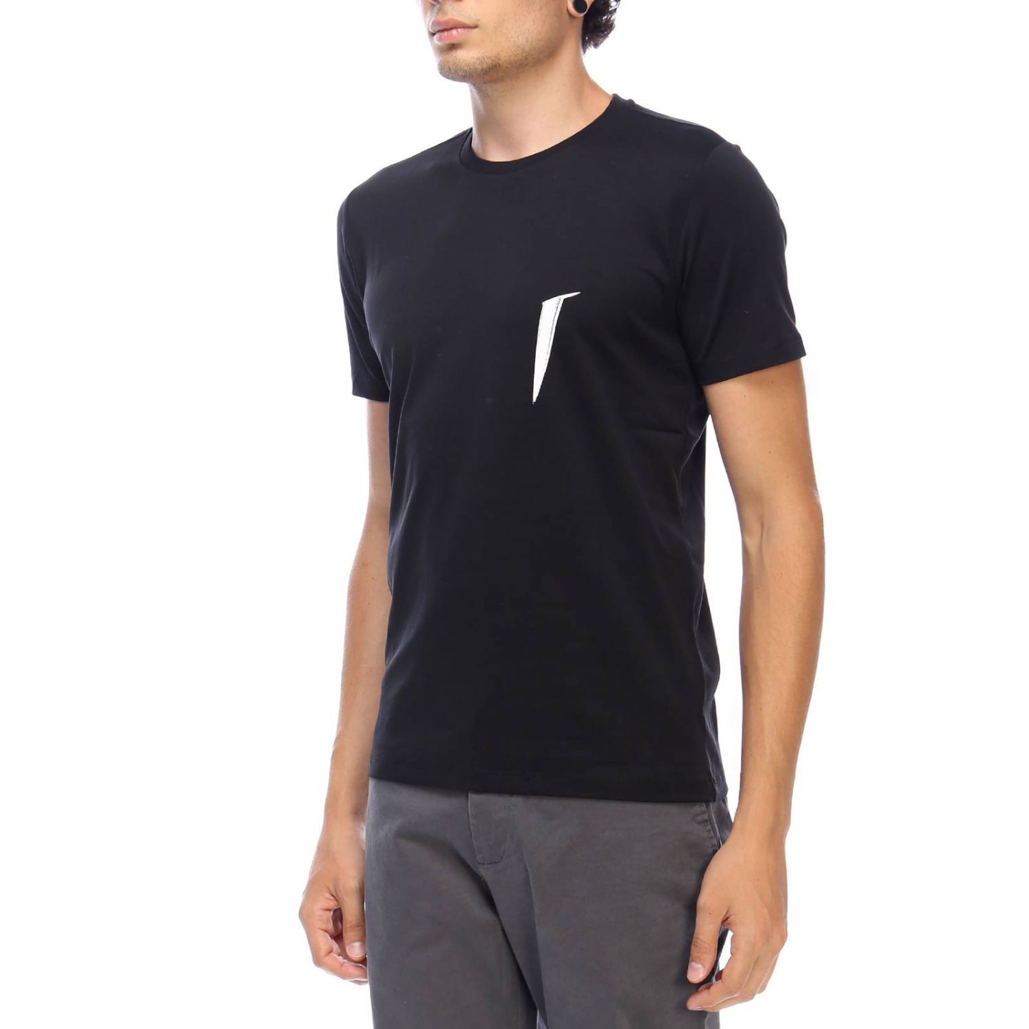 gold black t shirt