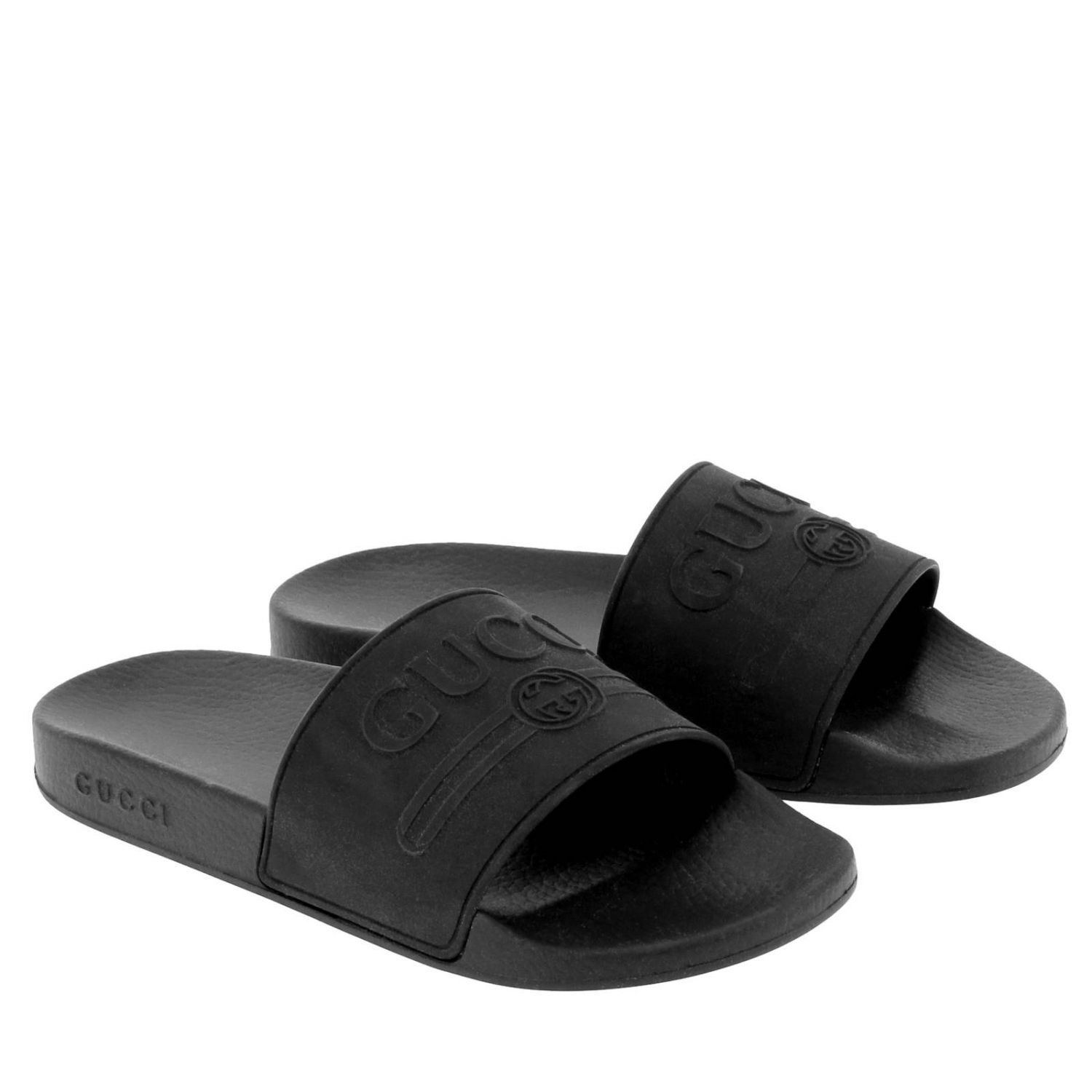 Shoes men Gucci | Sandals Gucci Men Black | Sandals Gucci 522887 JCZ00 ...