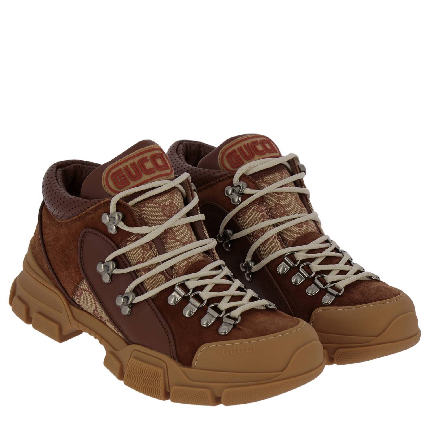 GUCCI Shoes men Trainers Gucci Men Beige Trainers Gucci 521680