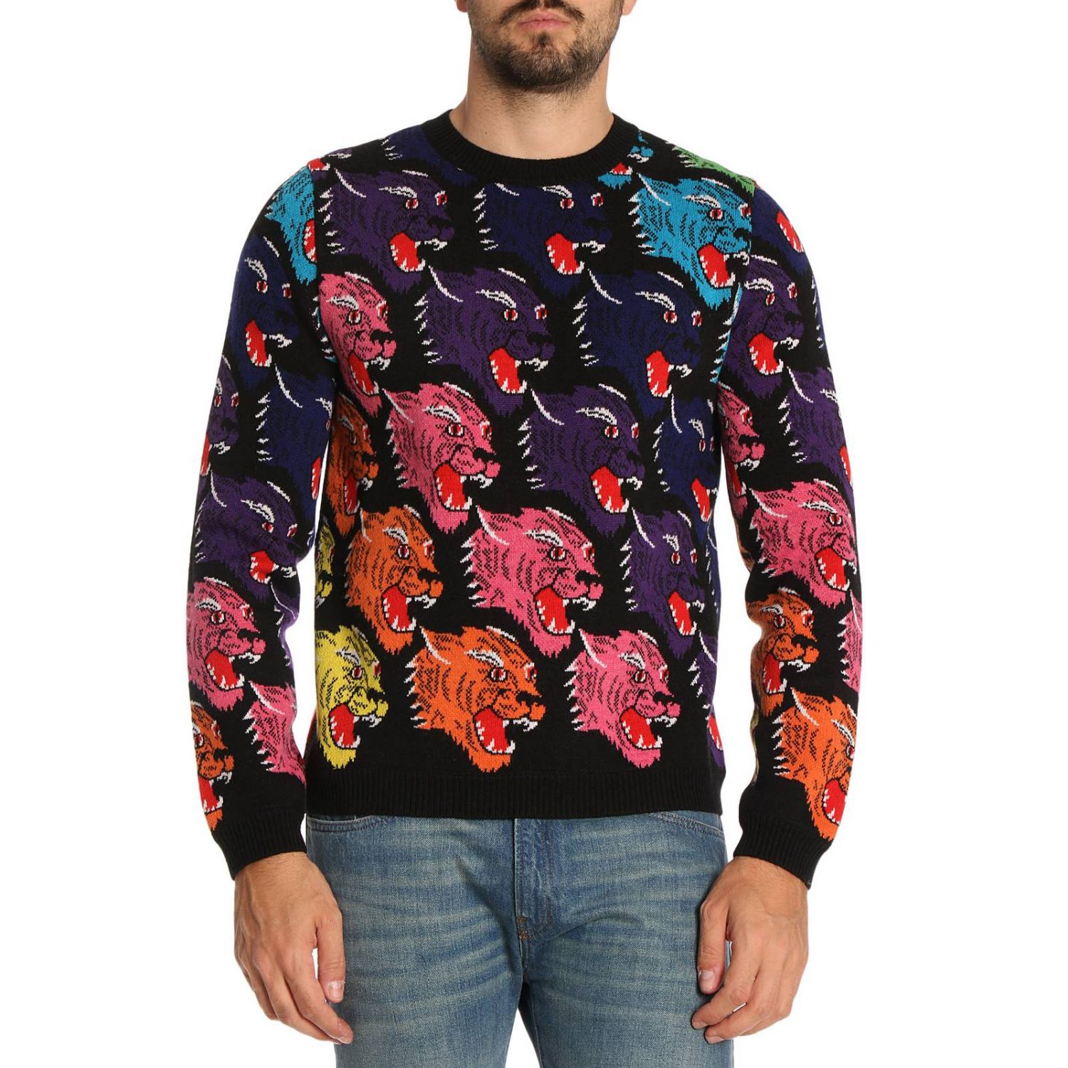 Мультиколор мужские куртки. Gucci Sweater. Multicolor Gucci Sweater. Gucci Mens Sweater. Свитер гуччи мужской.