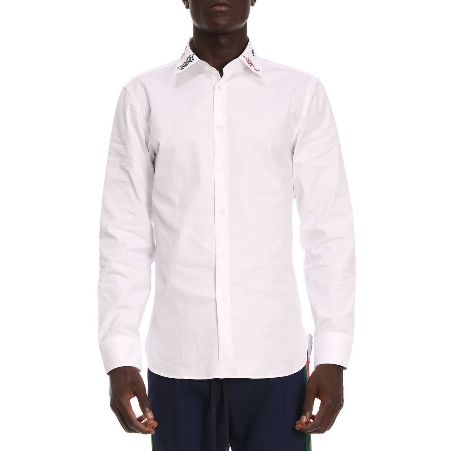 GUCCI: Shirt men - White | Shirt Gucci 523500 Z341L GIGLIO.COM