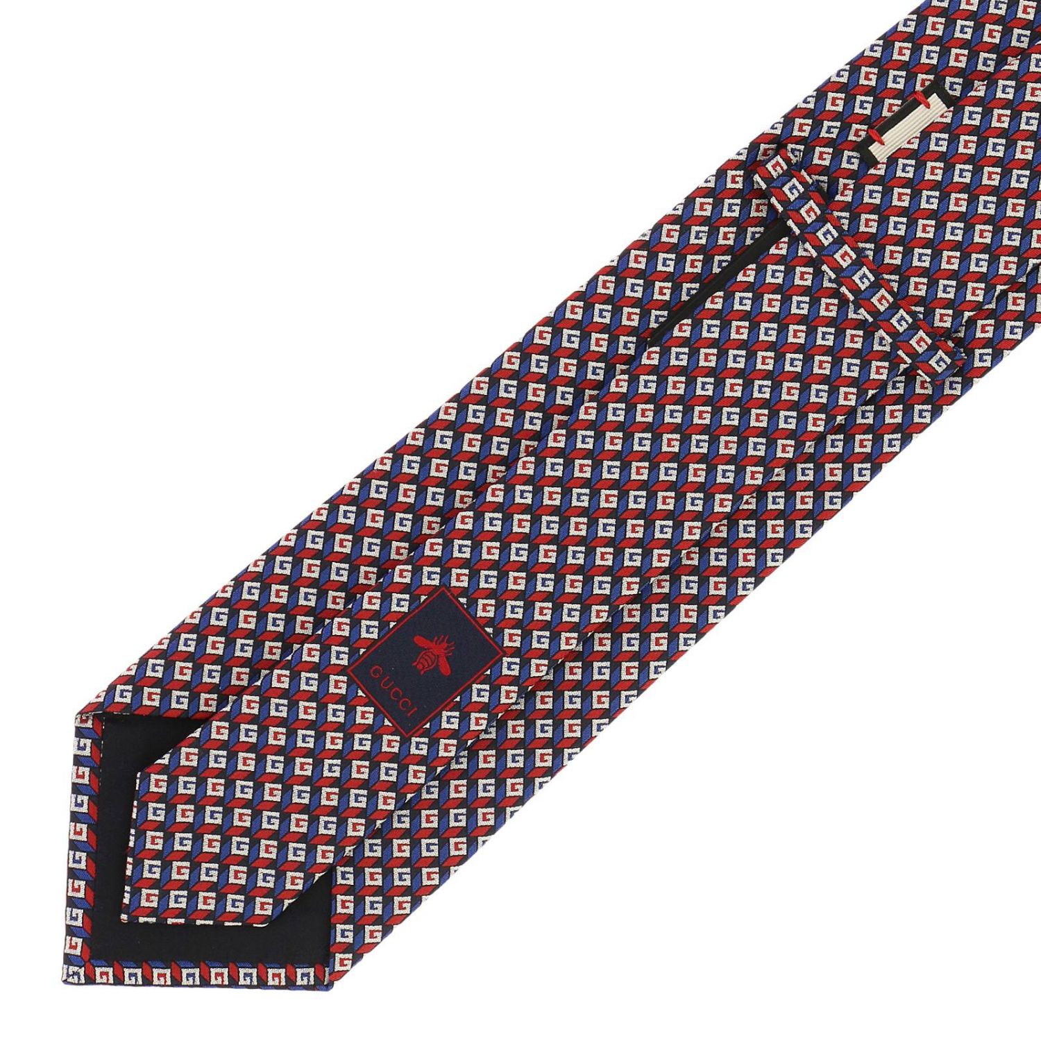 GUCCI Tie men Tie Gucci Men Blue Tie Gucci 520917 4B002