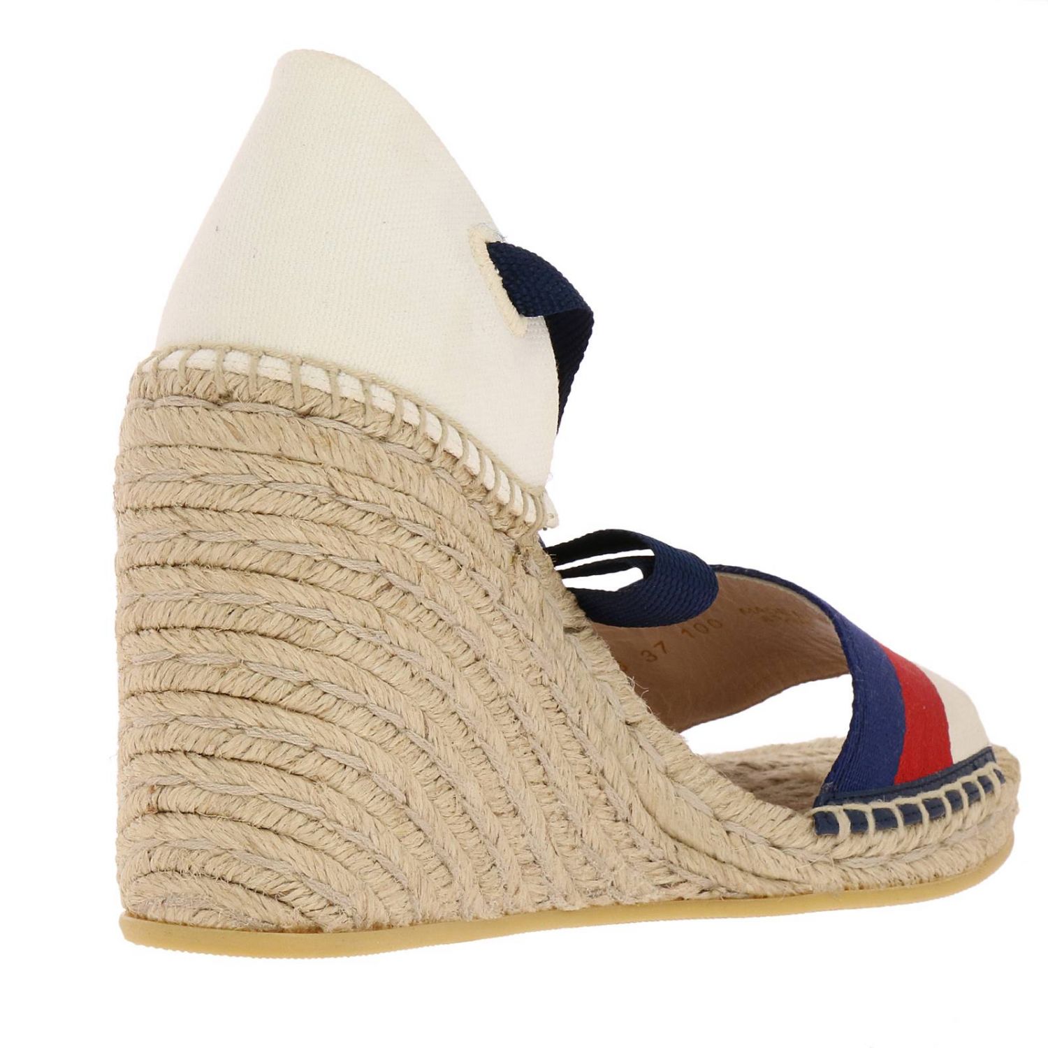 GUCCI Shoes women Red Wedge Shoes Gucci 525728 H91K0