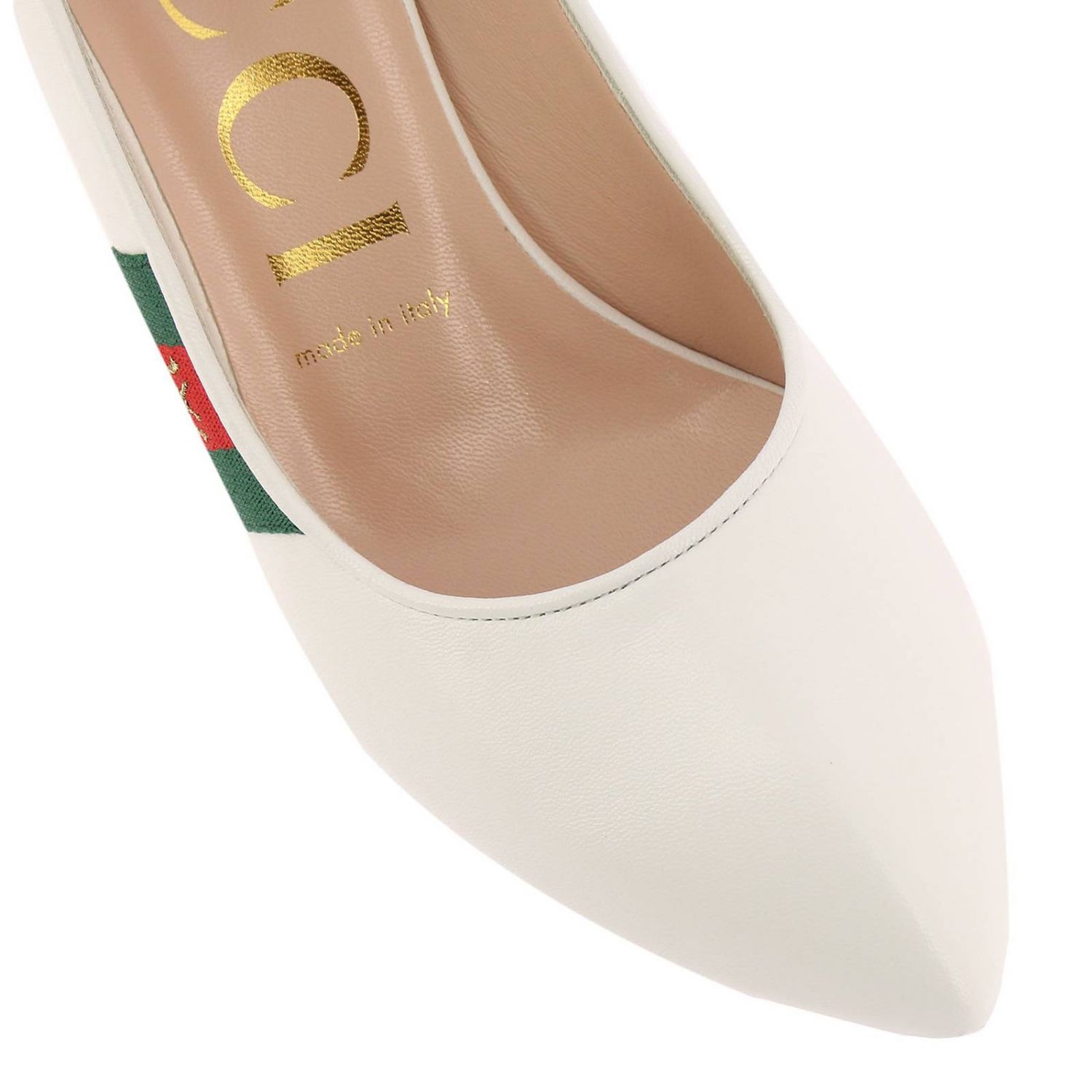 GUCCI Shoes women White Court Shoes Gucci 525941 0HEN0