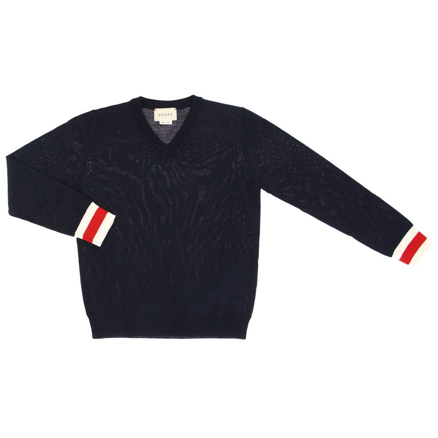 GUCCI: Sweater kids - Blue | Sweater Gucci 418774 X1284 GIGLIO.COM