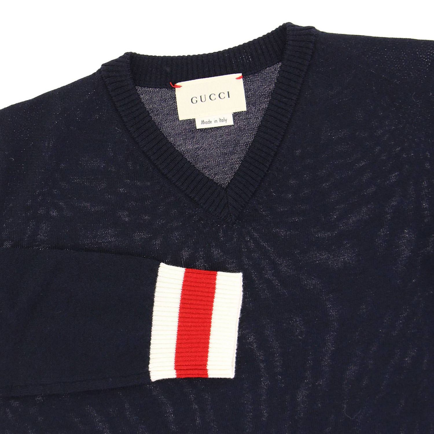 GUCCI: Sweater kids - Blue | Sweater Gucci 418774 X1284 GIGLIO.COM