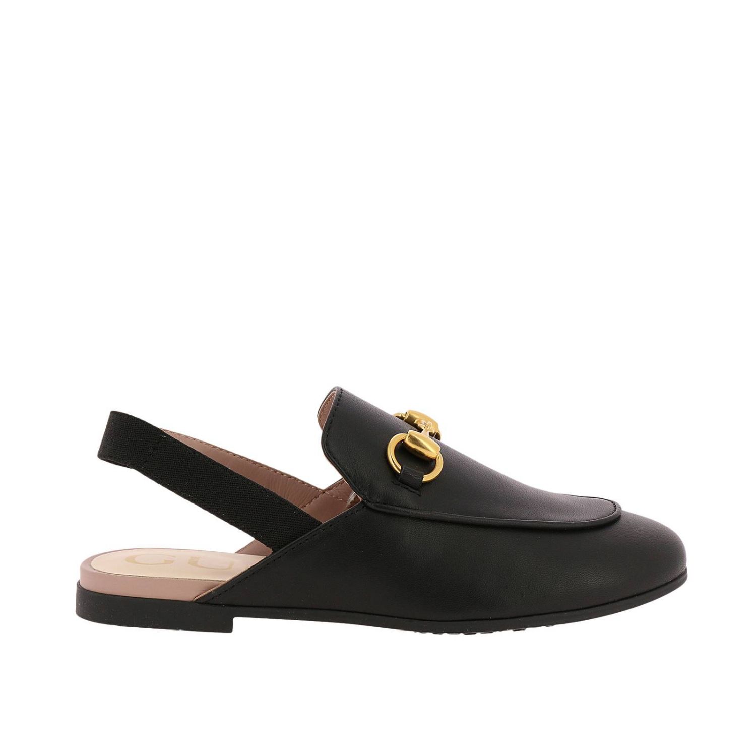 kids black gucci shoes