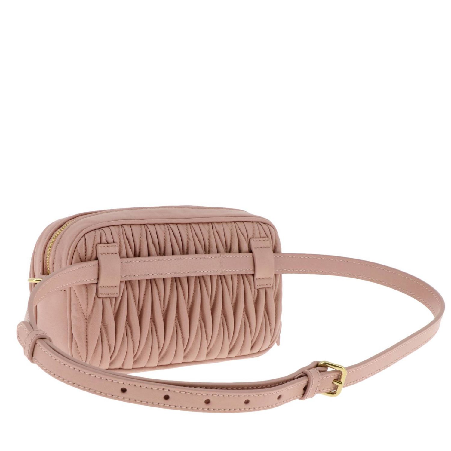 MIU MIU: Shoulder bag women - Orchid | Belt Bag Miu Miu 5BL005 COO N88 ...