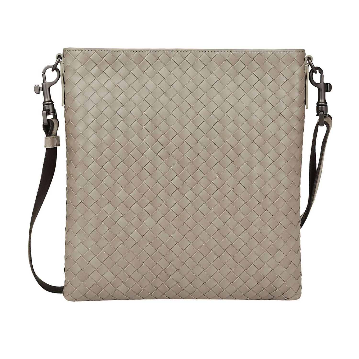 BOTTEGA Bags men Grey Shoulder Bag Bottega 276357