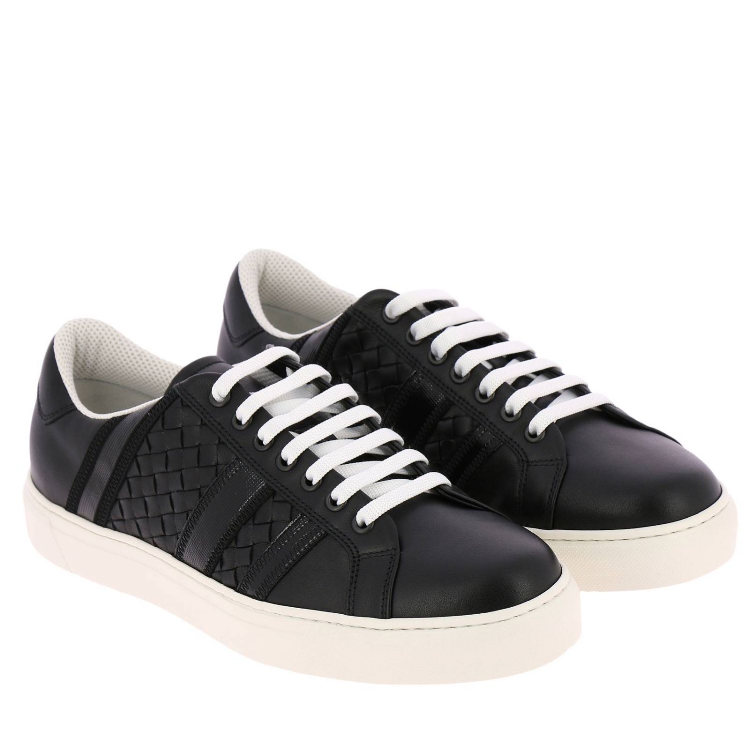 Bottega Veneta Outlet: Shoes men | Sneakers Bottega Veneta Men Black ...