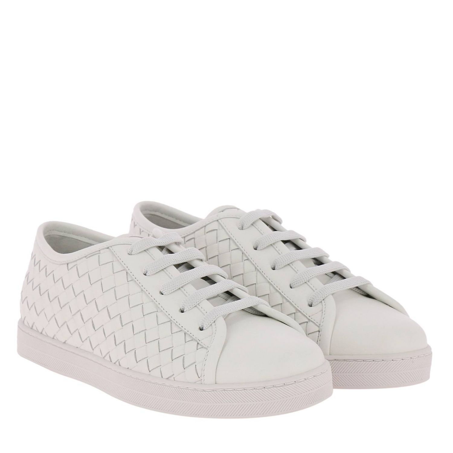 bottega veneta shoes white