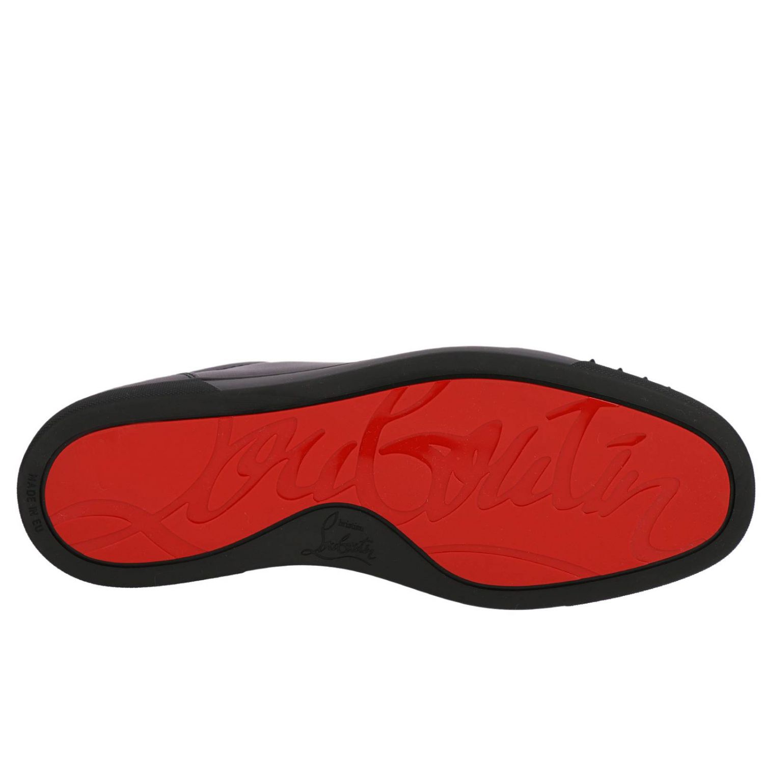 CHRISTIAN LOUBOUTIN: Zapatos hombre - Negro | Zapatillas Christian Louboutin  1130573 GIGLIO.COM