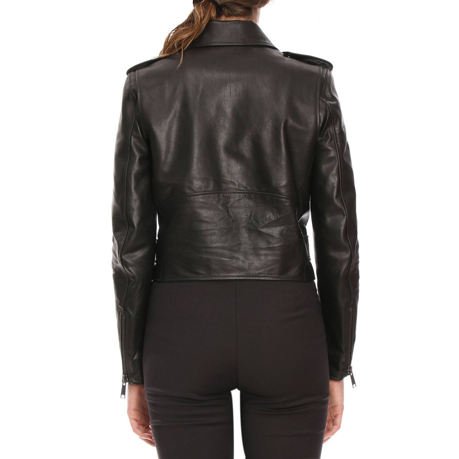BALENCIAGA: Jacket women | Jacket Balenciaga Women Black | Jacket ...