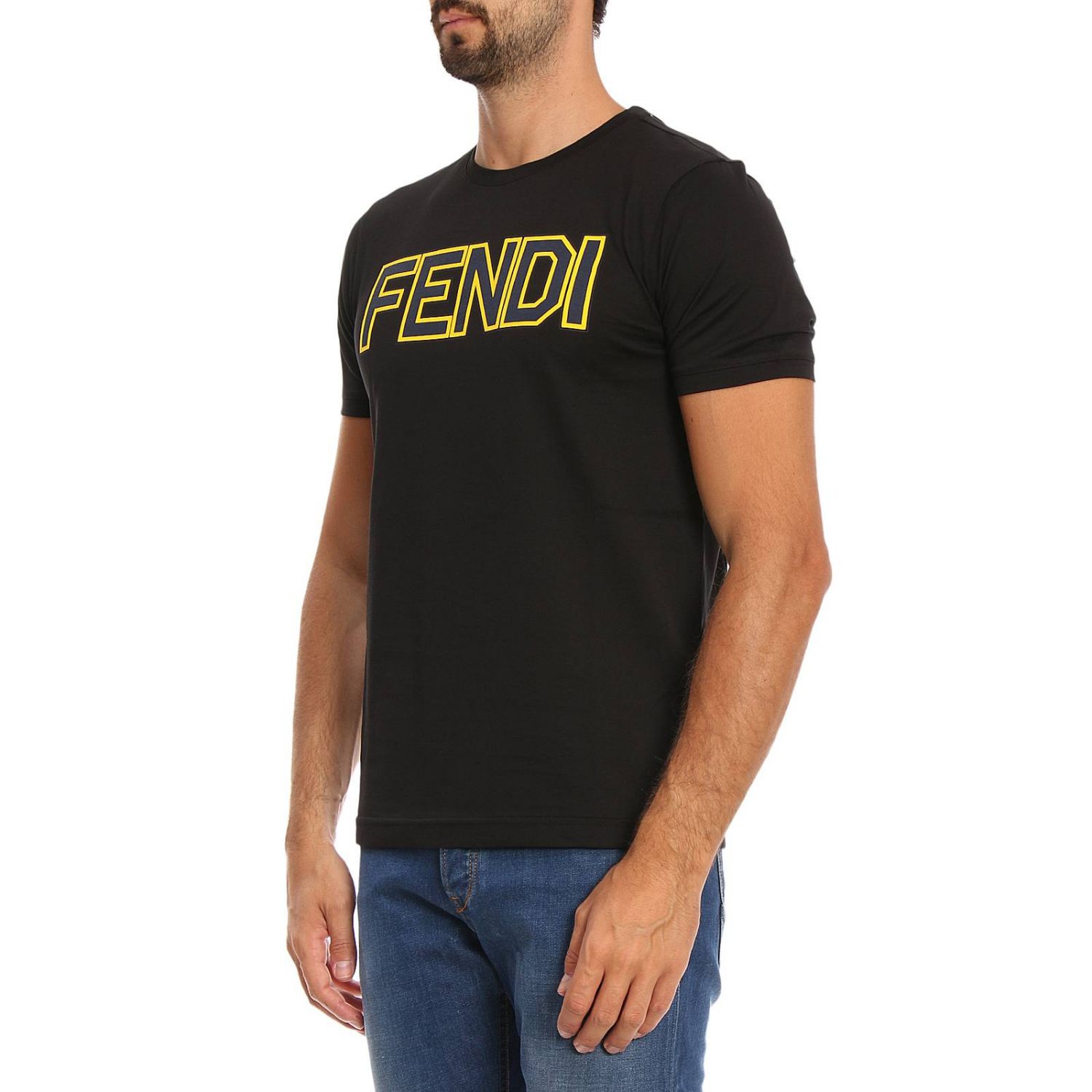 fendi black tee