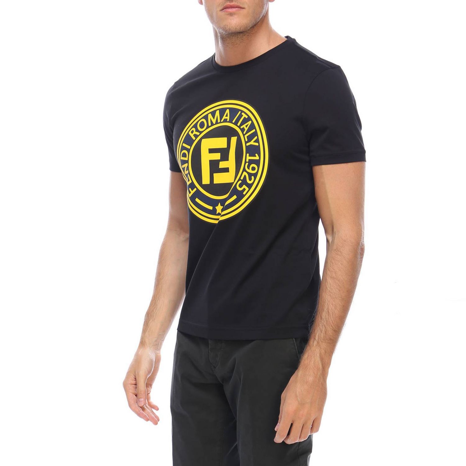 fendi t shirt black