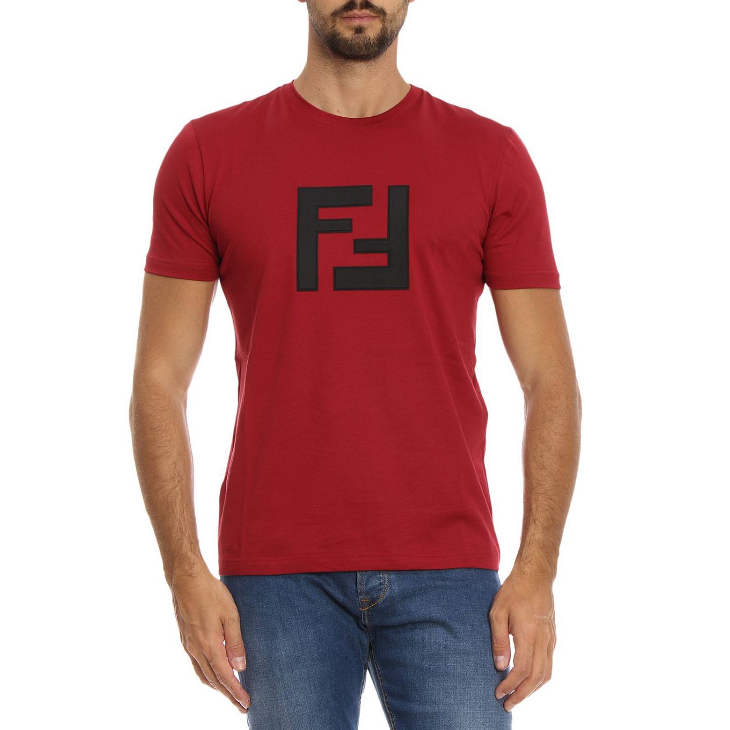 fendi t shirt red