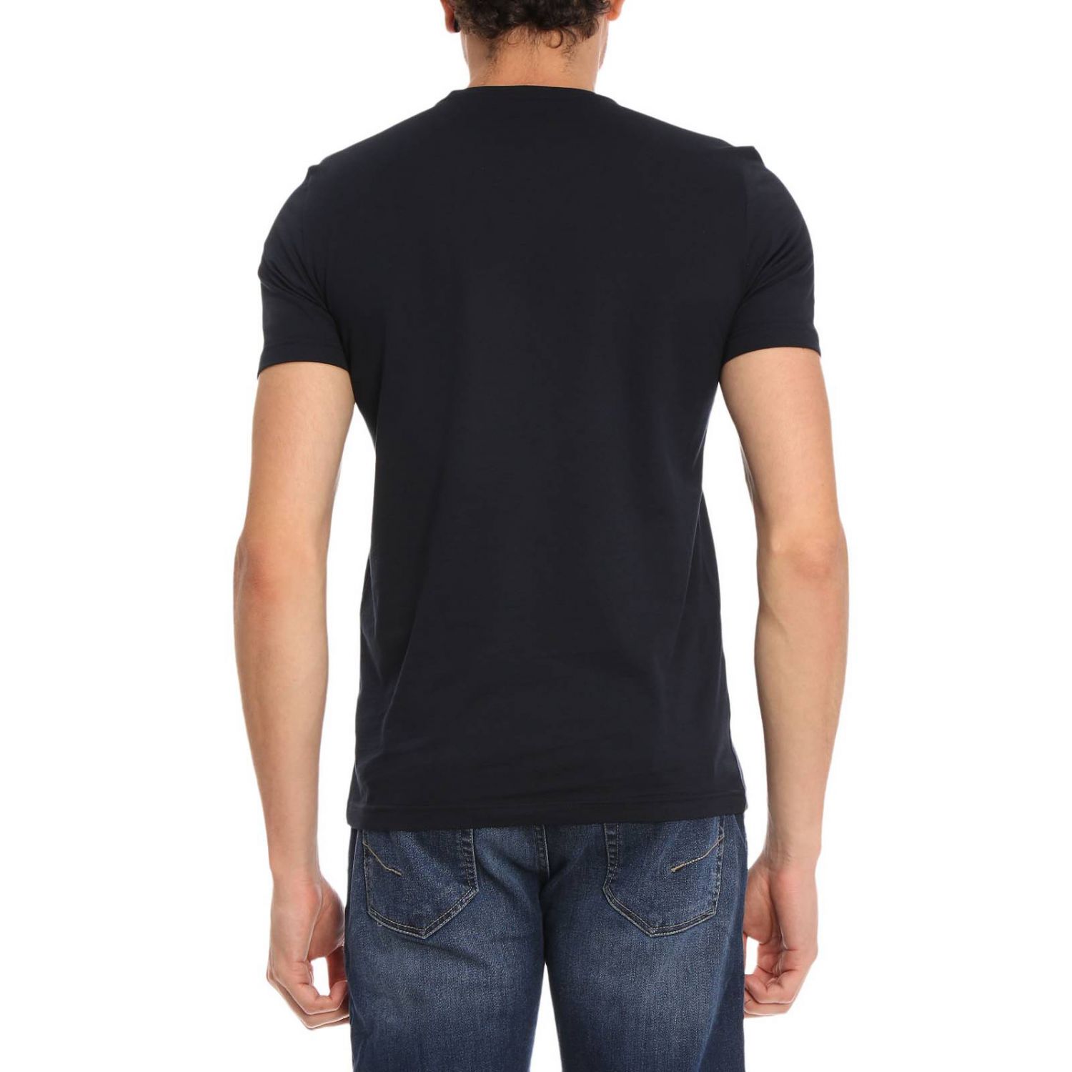 FENDI: T-shirt men - Blue | T-Shirt Fendi FAF532 A551 GIGLIO.COM