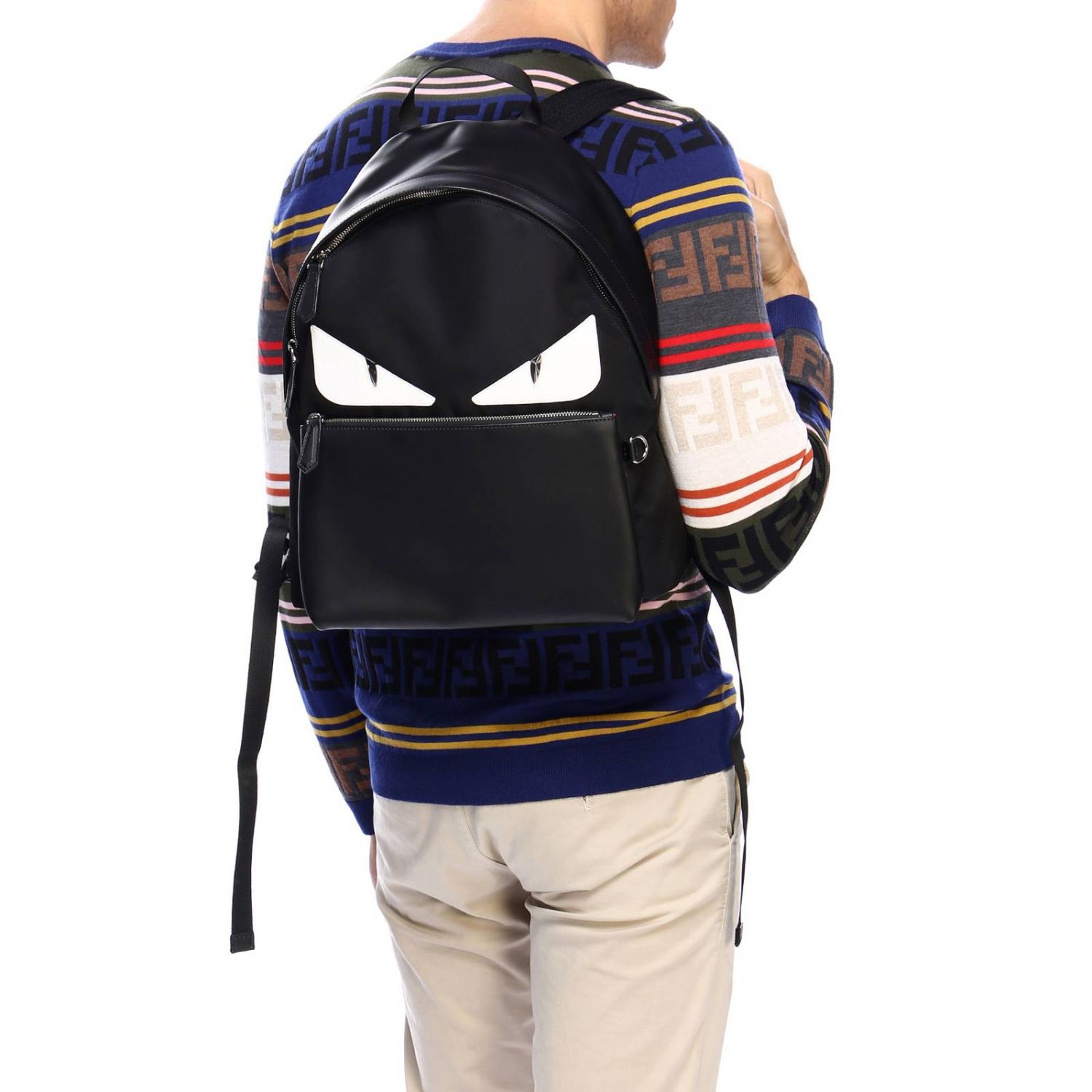 fendi nylon backpack