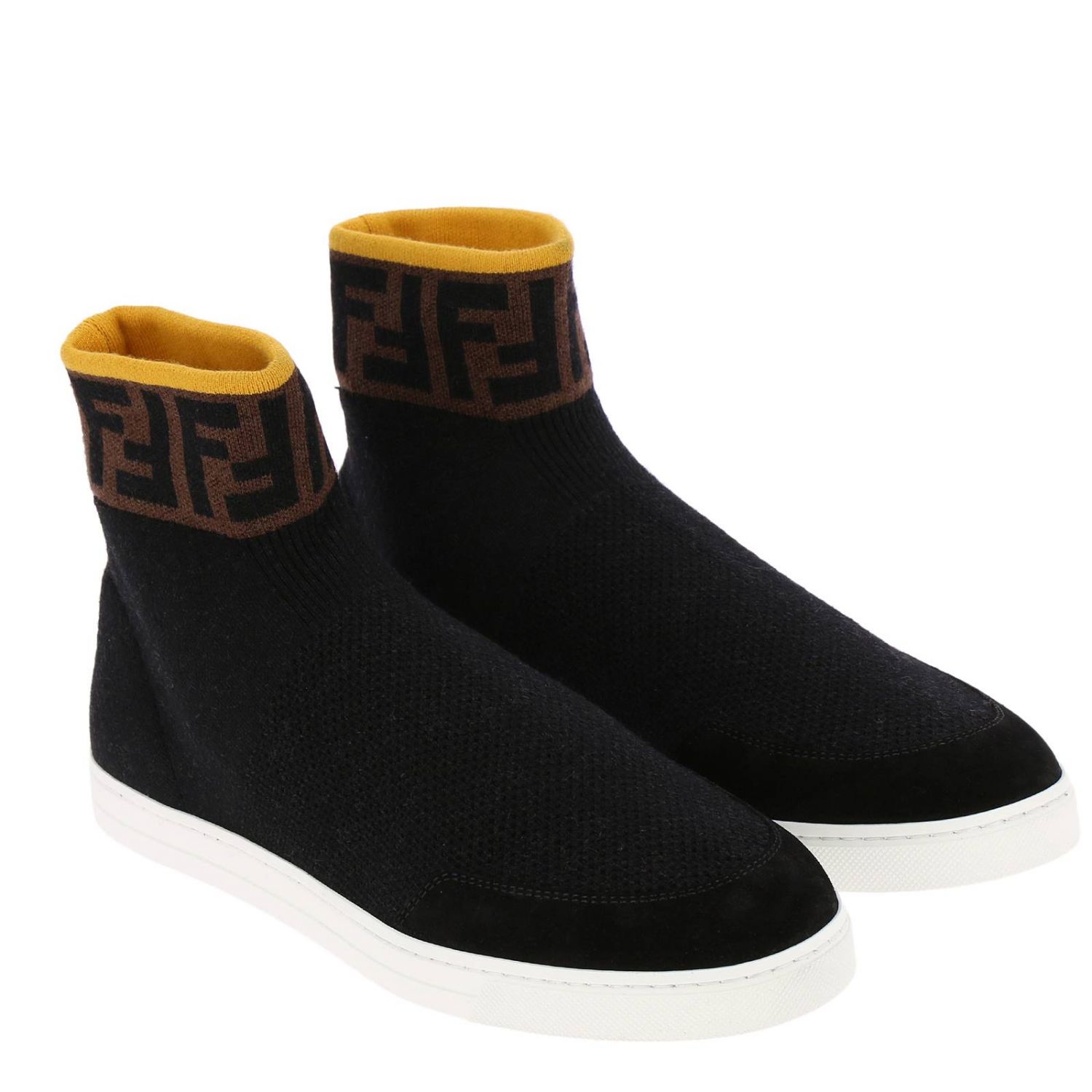 fendi sock sneakers men