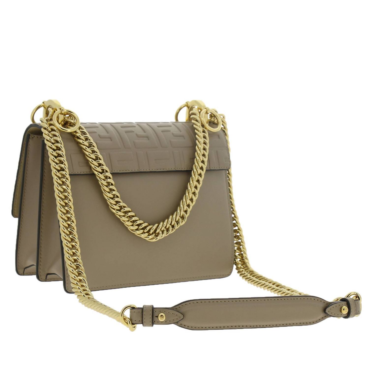 fendi fabric shoulder bag