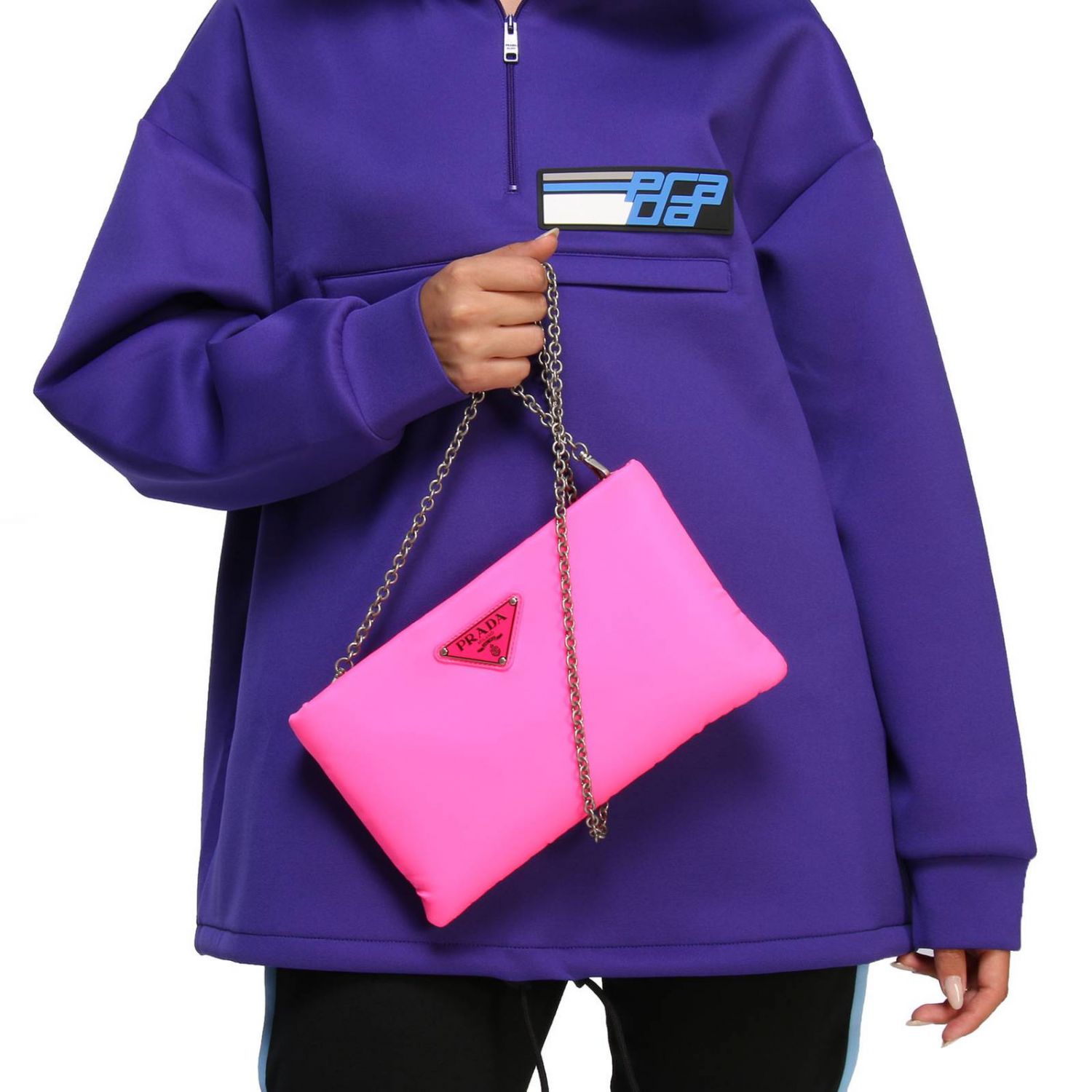 Prada fleece bag Clearance