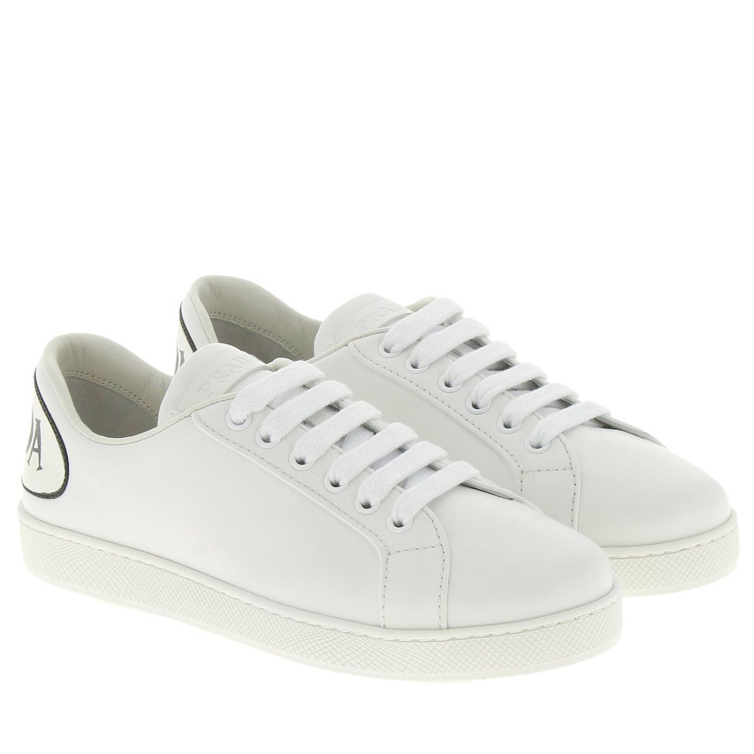 Prada Outlet: Shoes women - White | Sneakers Prada 1E779IF 3KE5 GIGLIO.COM