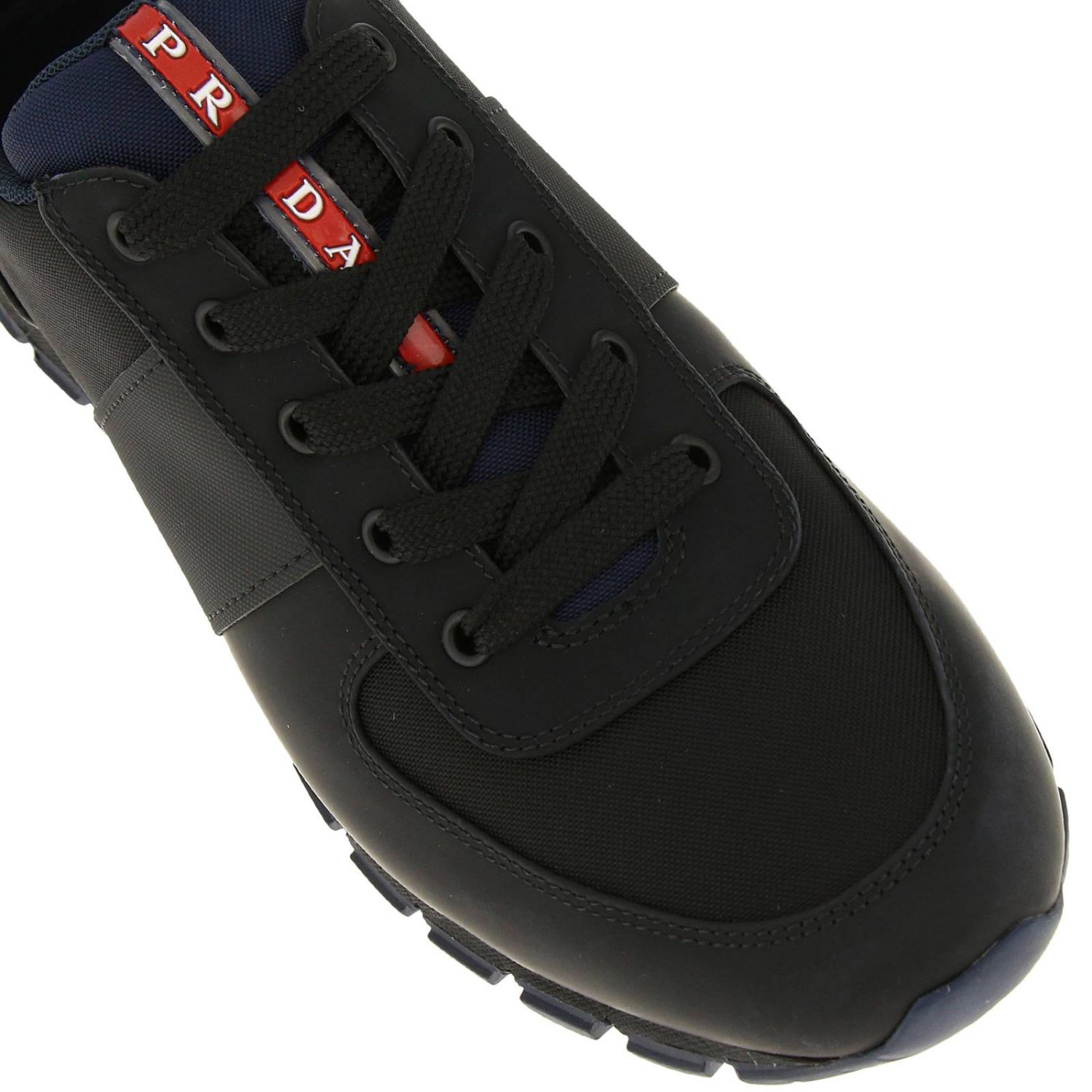 PRADA: Shoes men | Sneakers Prada Men Black | Sneakers Prada 4E2718 ...