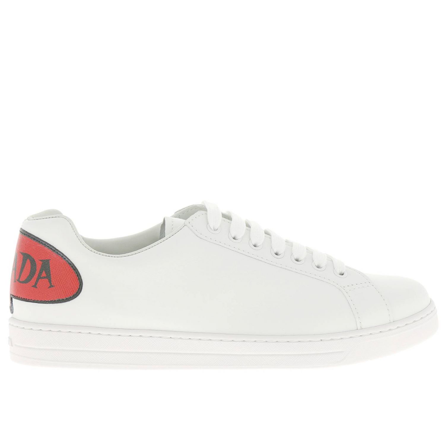 prada shoes men white