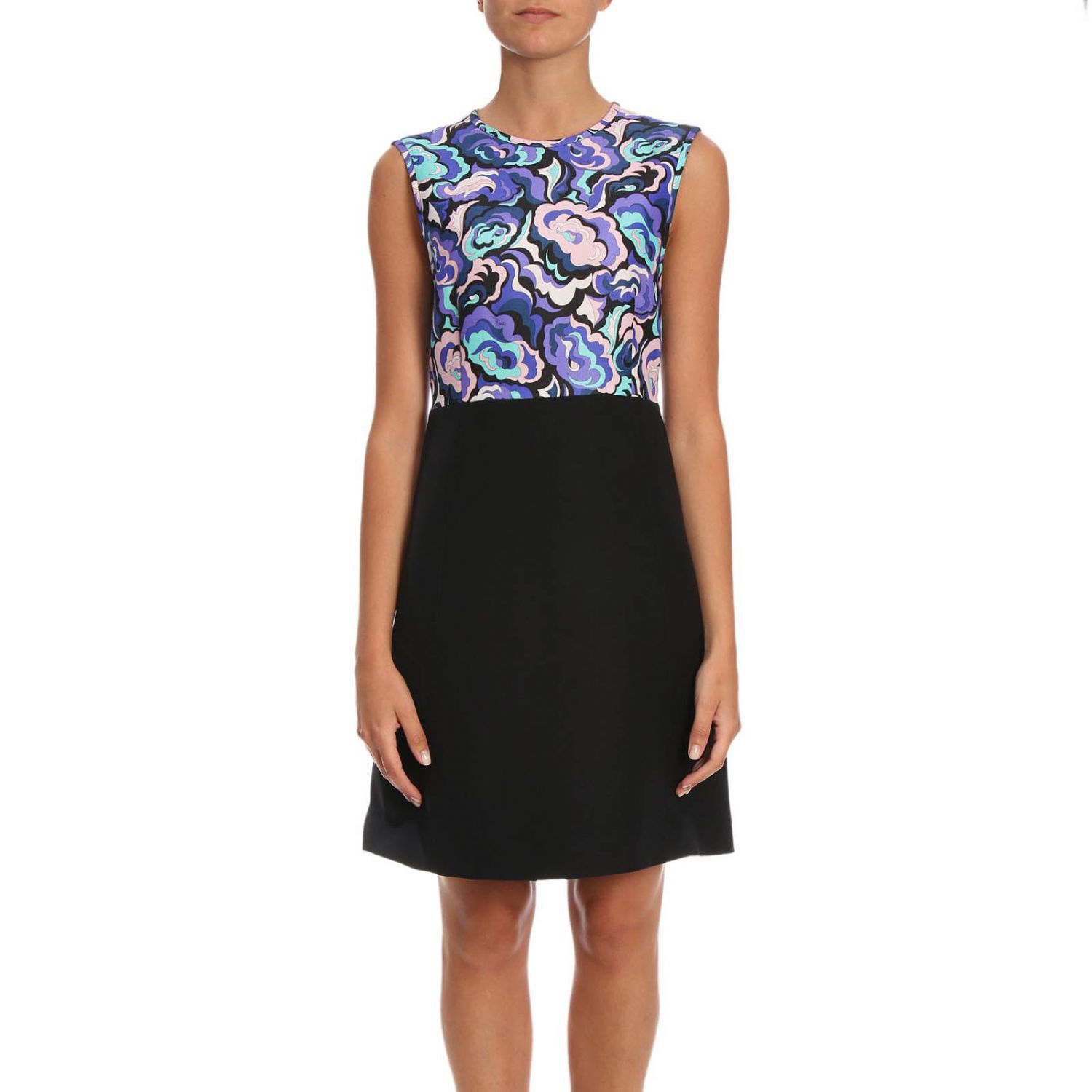 Emilio Pucci Outlet: Dress women | Dress Emilio Pucci Women Multicolor ...