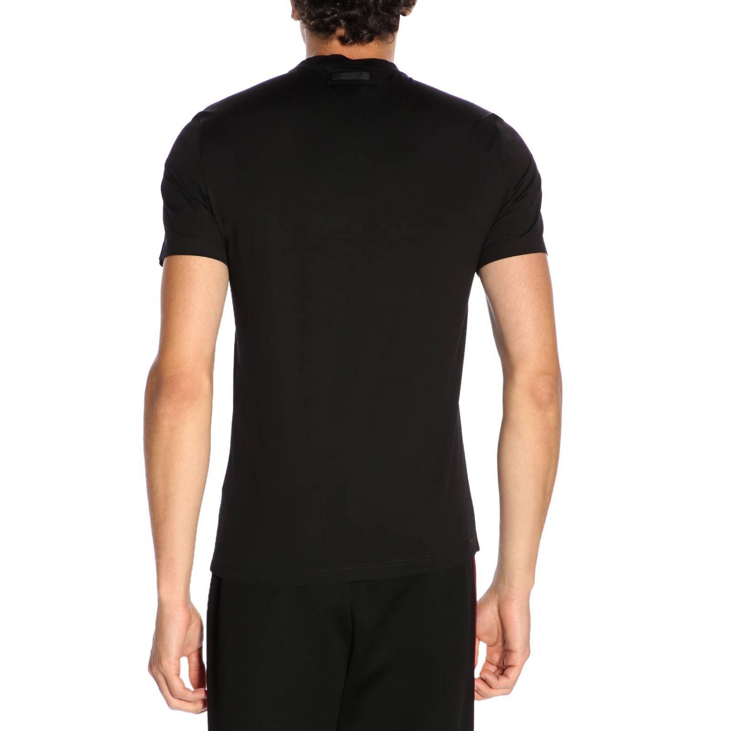 PRADA Tshirt a maniche corte in cotone stretch basic TShirt Prada