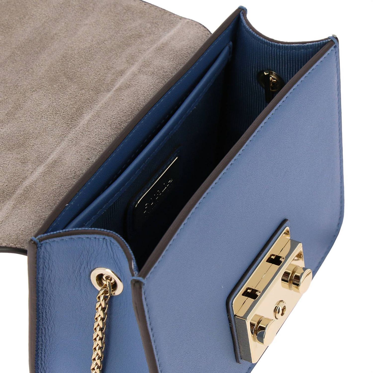 Furla Outlet: Metropolis handbag Papillon mini bag in smooth leather ...