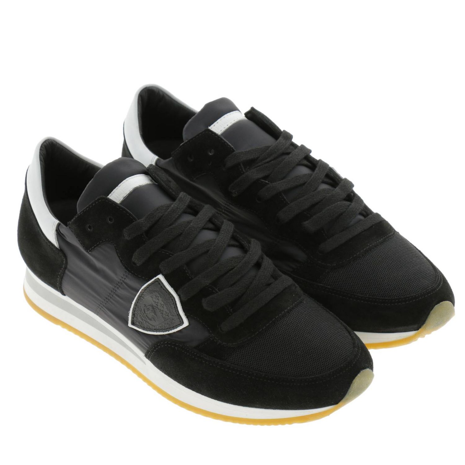 Philippe Model Outlet: sneakers for man - Black | Philippe Model ...