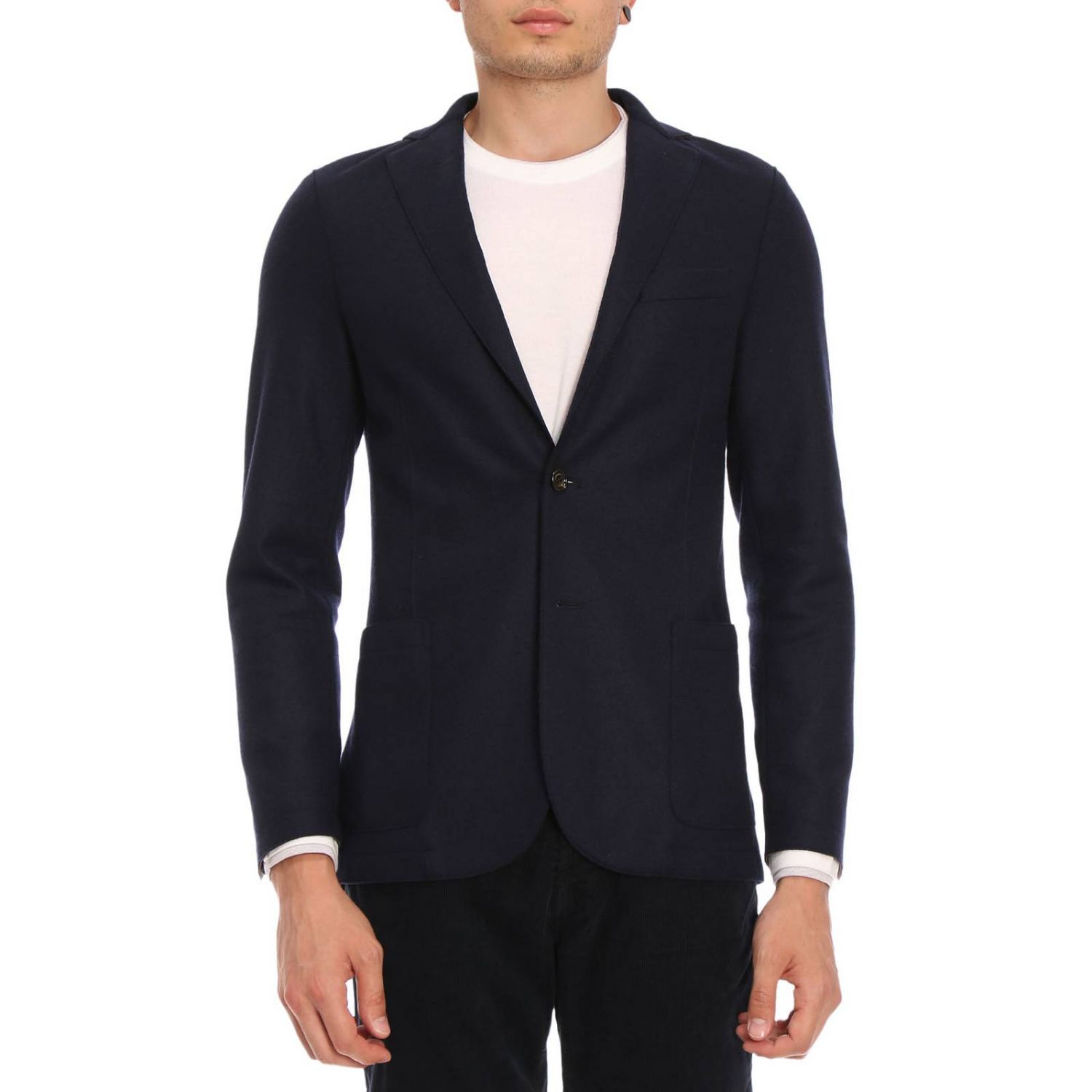 Eleventy Outlet: Blazer men - Blue | Blazer Eleventy 979JA0001 JAC24018 ...