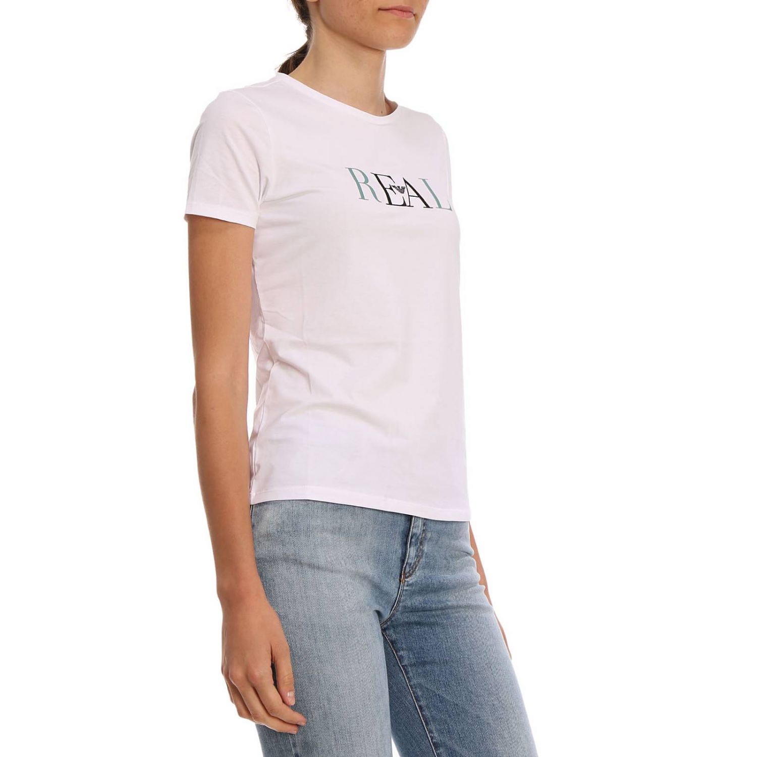 Emporio Armani Outlet: T-shirt women | T-Shirt Emporio Armani Women ...